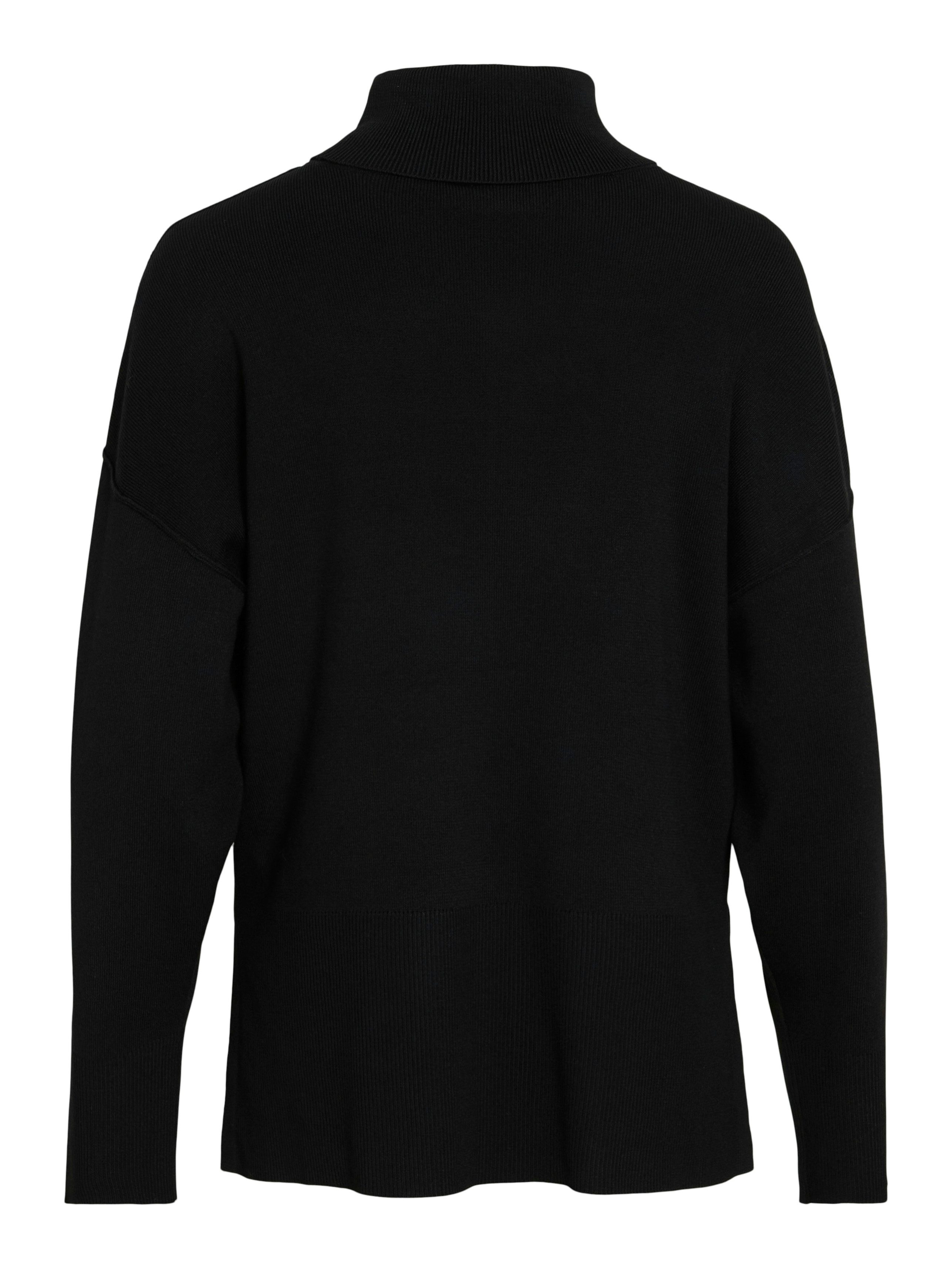 Vila Rollkragenpullover VIOSTRIA ROLLNECK L/S KNIT TOP-NOOS