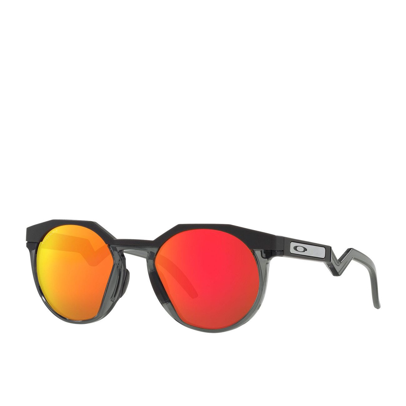 Oakley Sonnenbrille Oakley HSTN Matte Carbon Smoke Grey Prizm Ruby