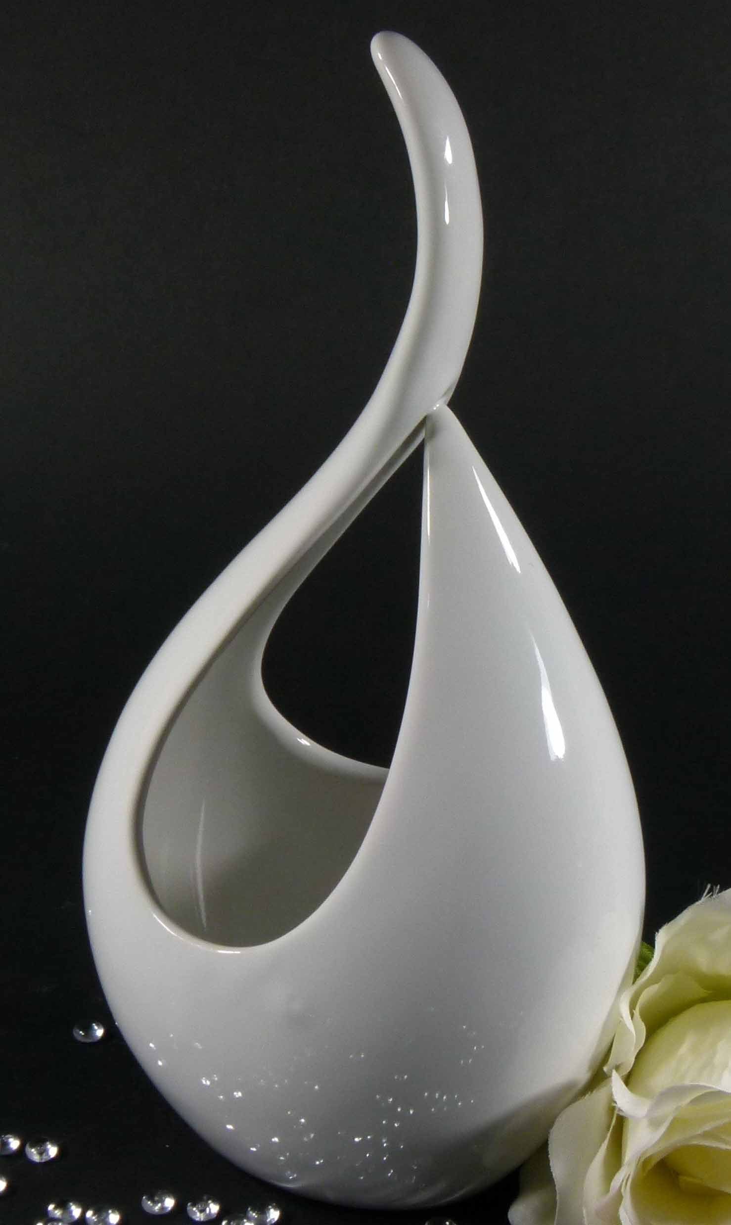 GlasArt Dekoschale Dekoschale Schale weiß schlicht günstig online kaufen