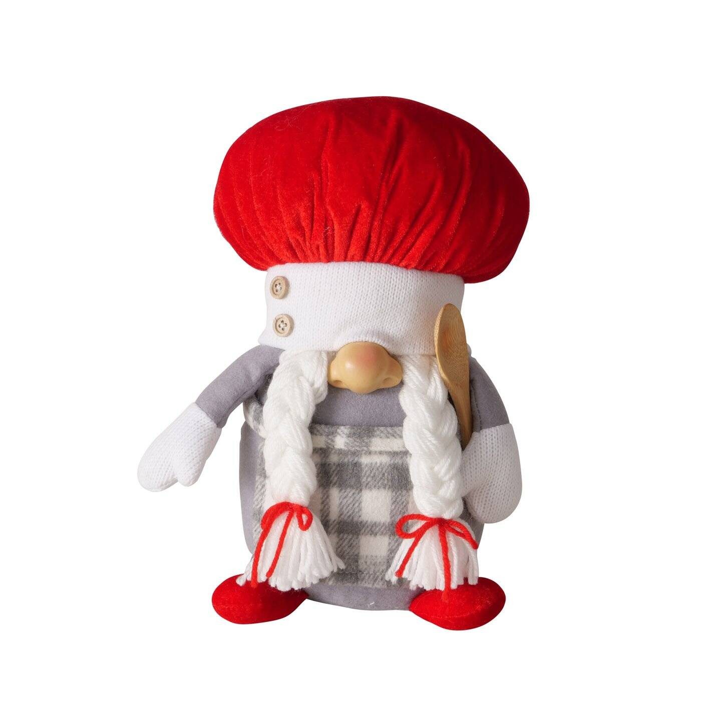 BOLTZE GRUPPE GmbH Weihnachtsfigur Stoffpuppe Koch COOKY, H. 28 cm (1 Stk., Deko-Objekt), Stoffpuppe