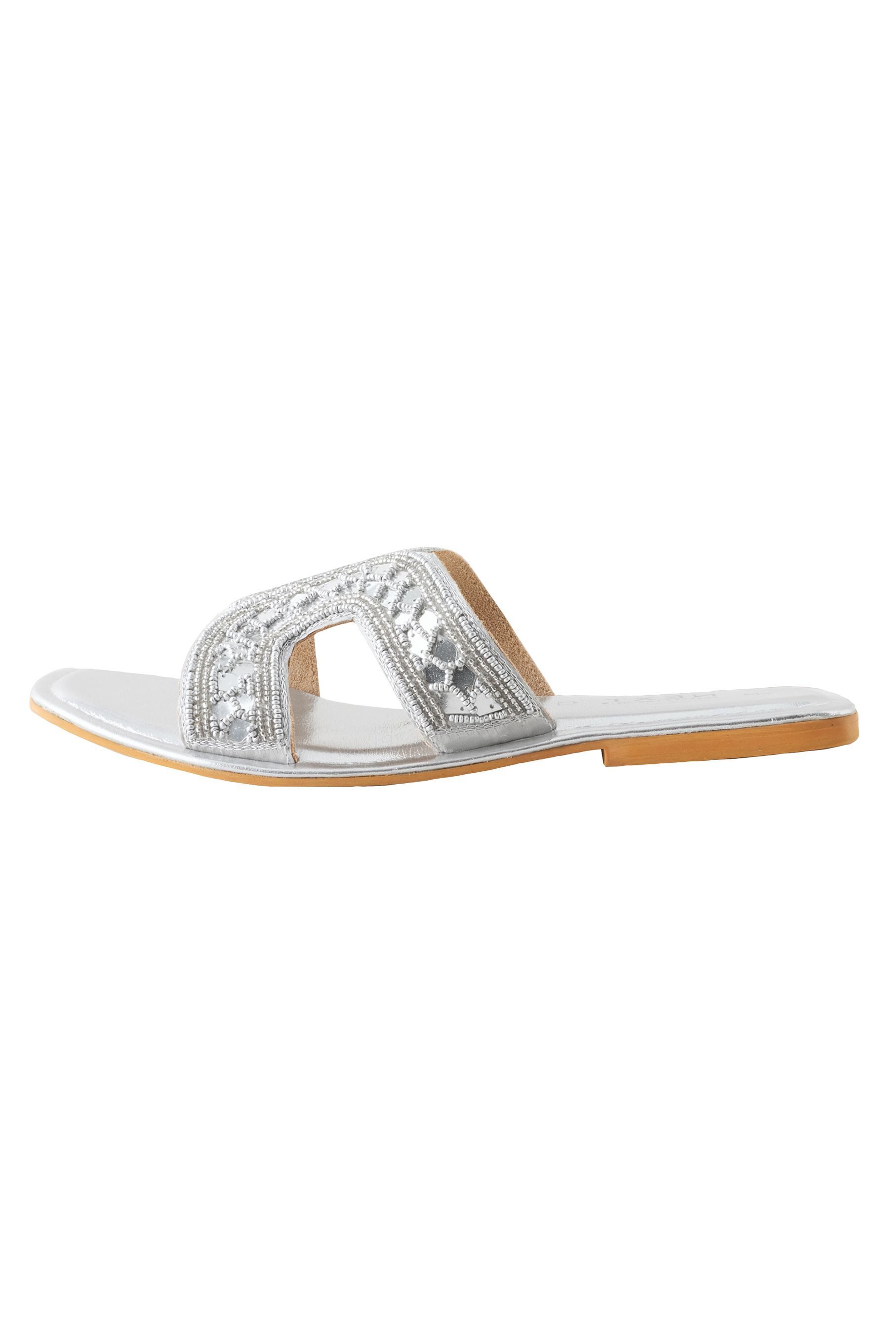 Next Forever Comfort® verzierte Pantoletten Sandale