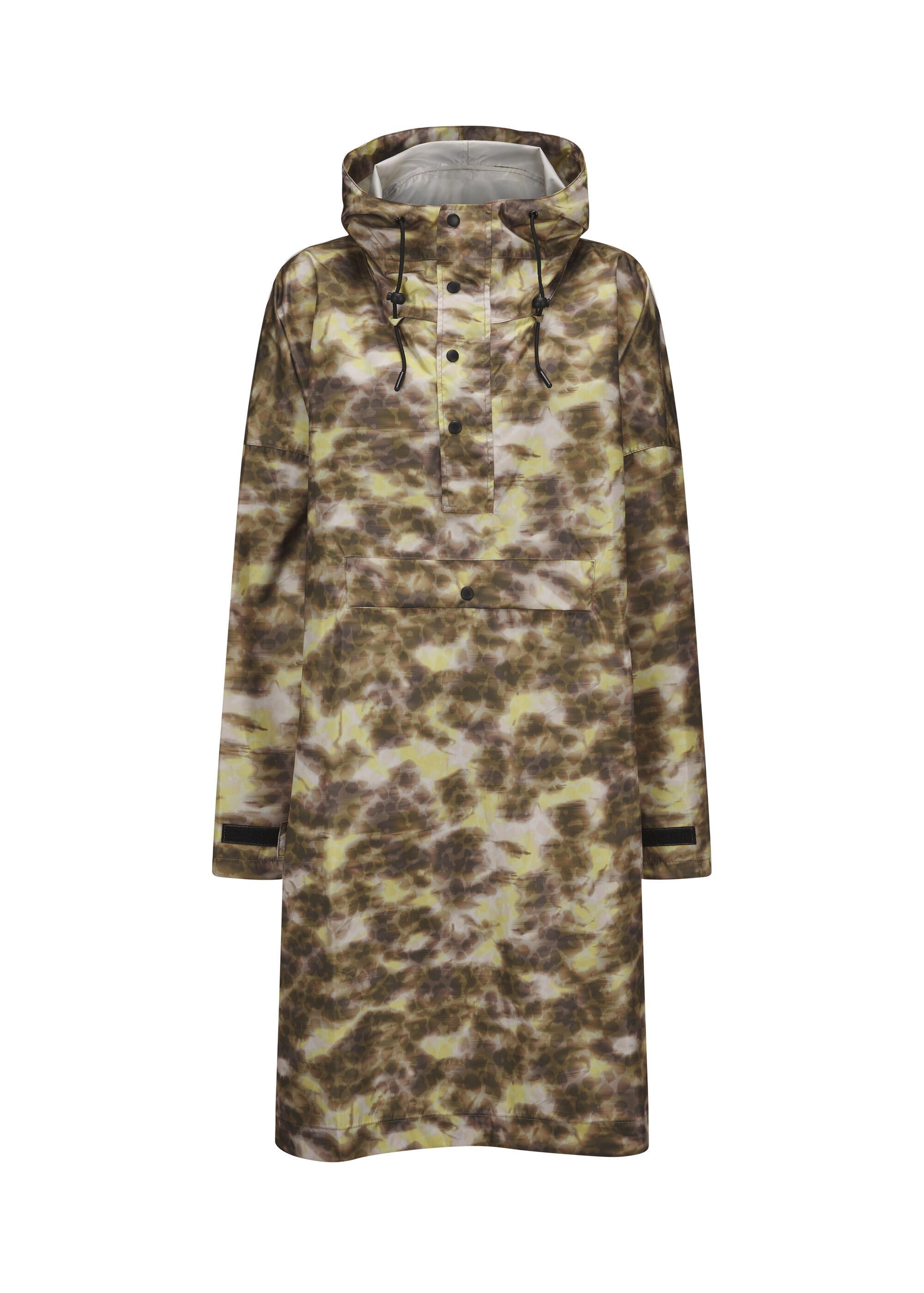 Codello Poncho mit Animal-Print