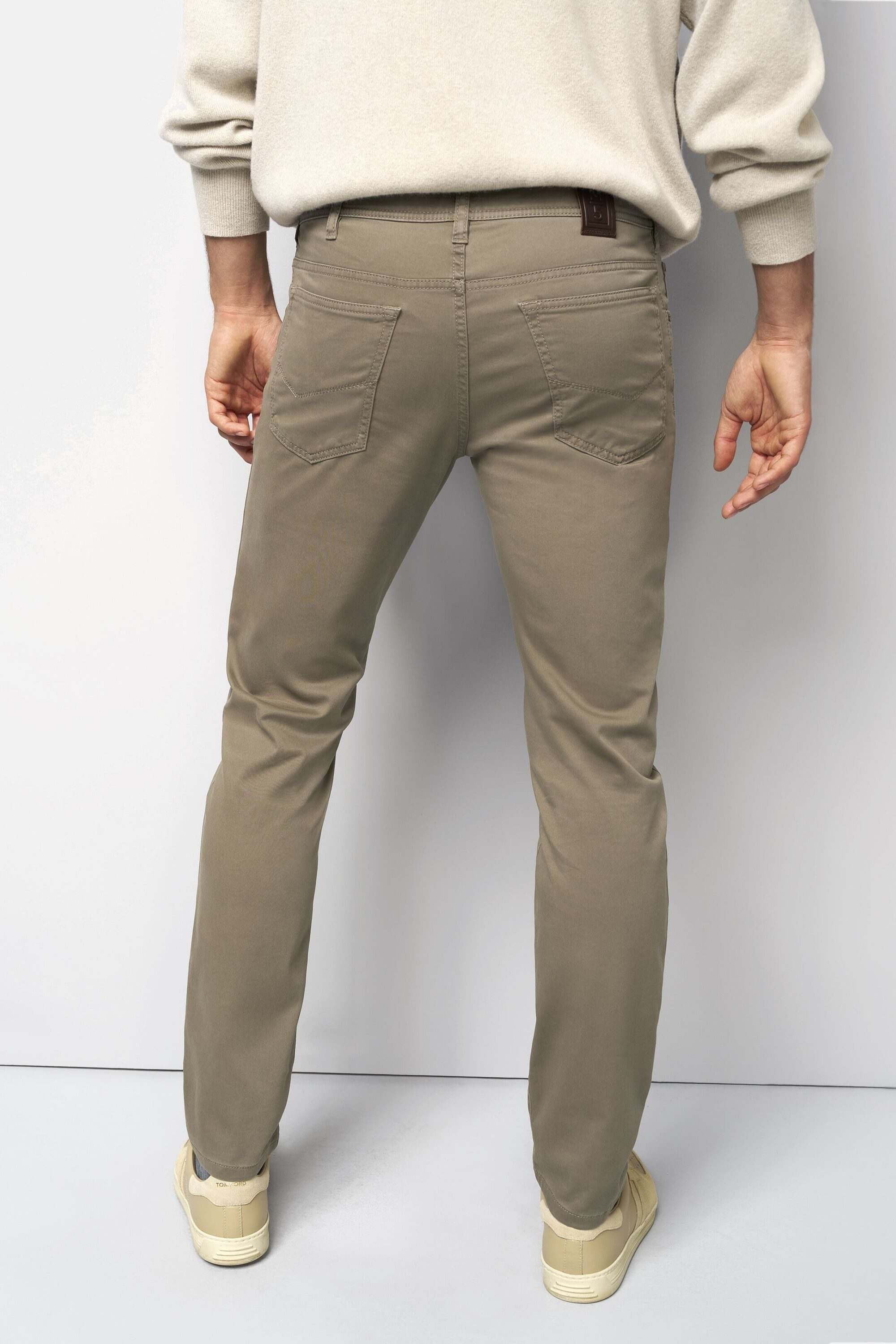 MEYER Chinos M5 Five Pocket M5 Five aus High Performance Satin
