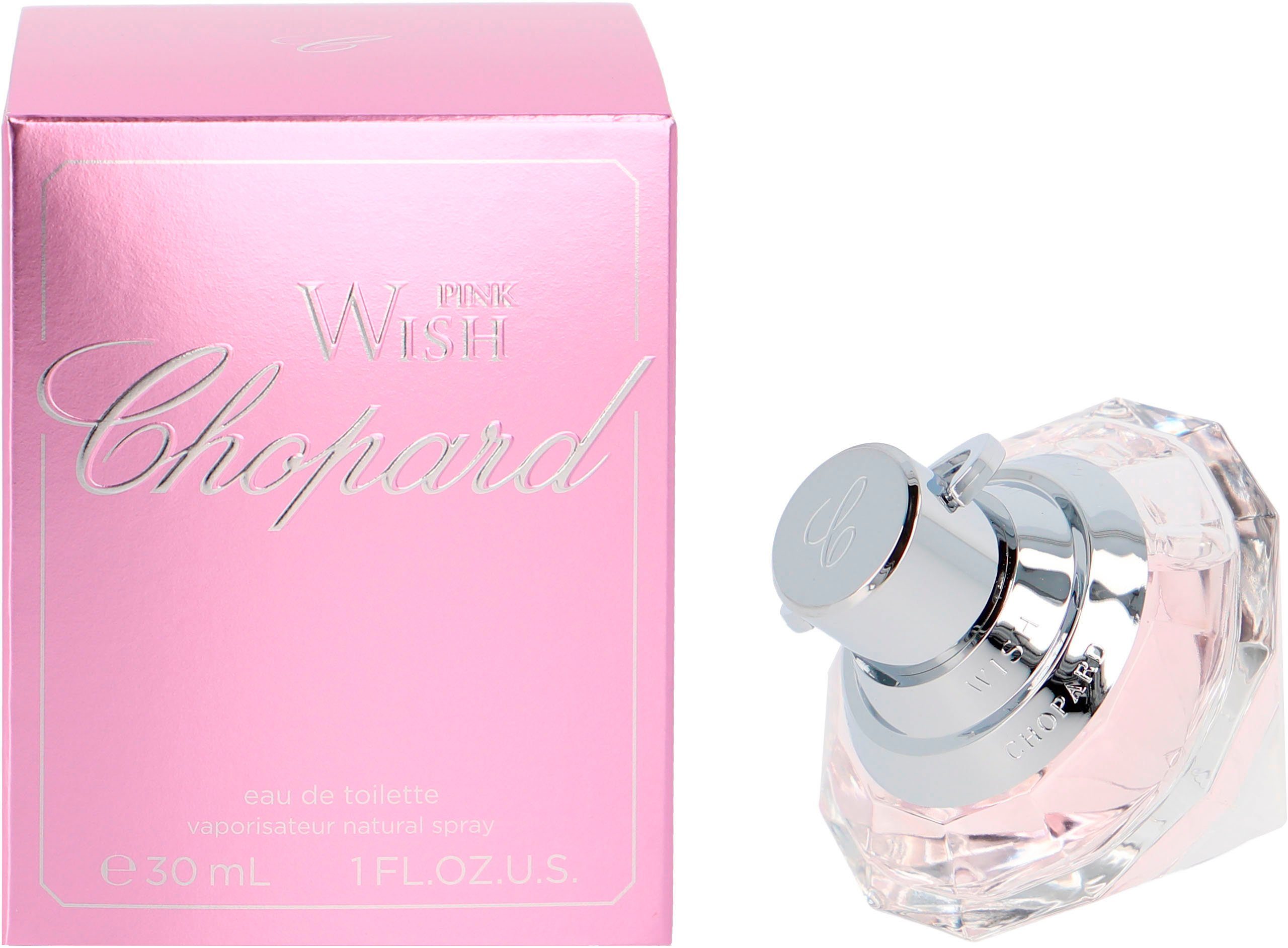 Chopard Eau de Toilette WISH PINK, EDT, mit sinnlicher Amber und Sandelholz