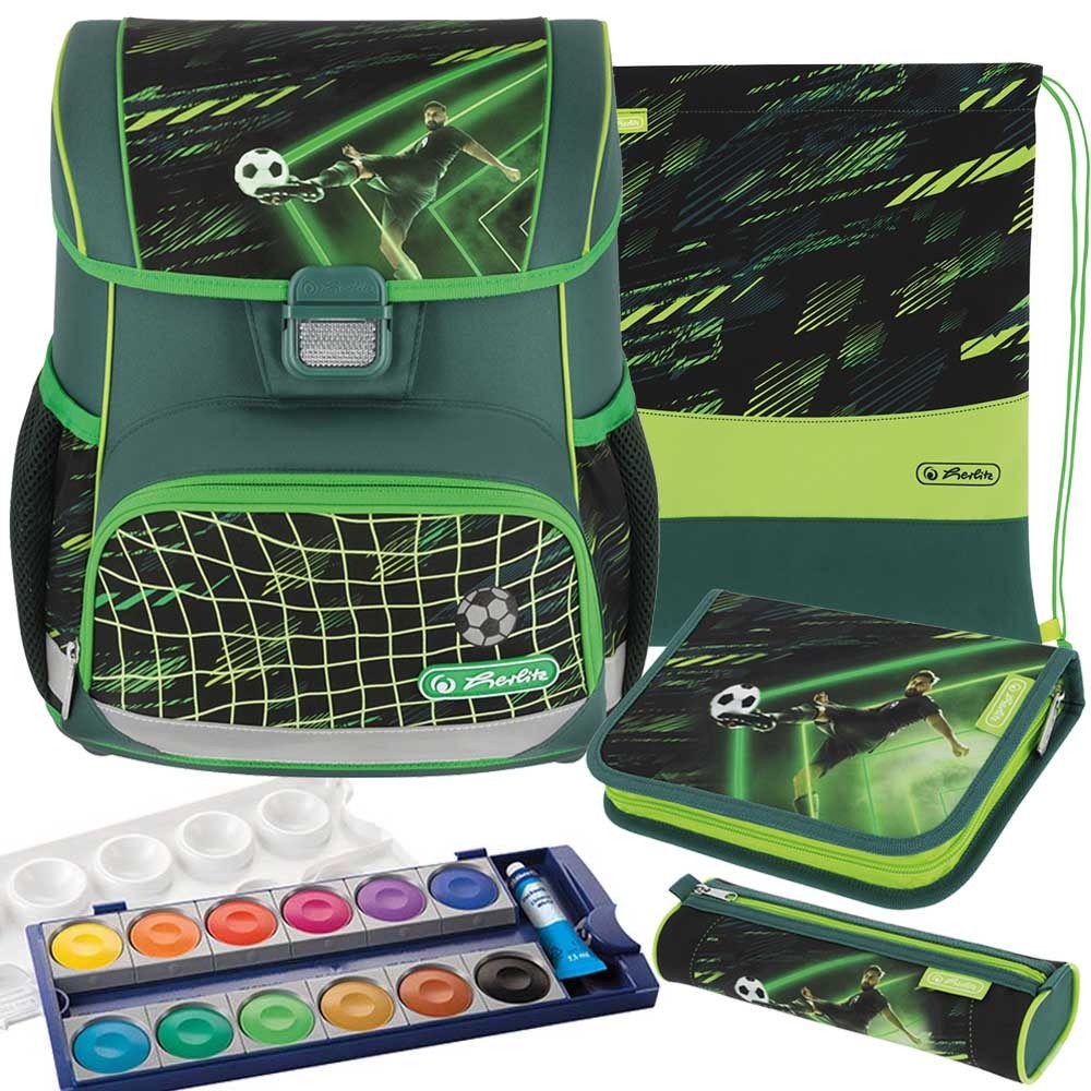 Herlitz Ранцы Set Loop Plus 5-teilig 2024 Jungen Game Changer