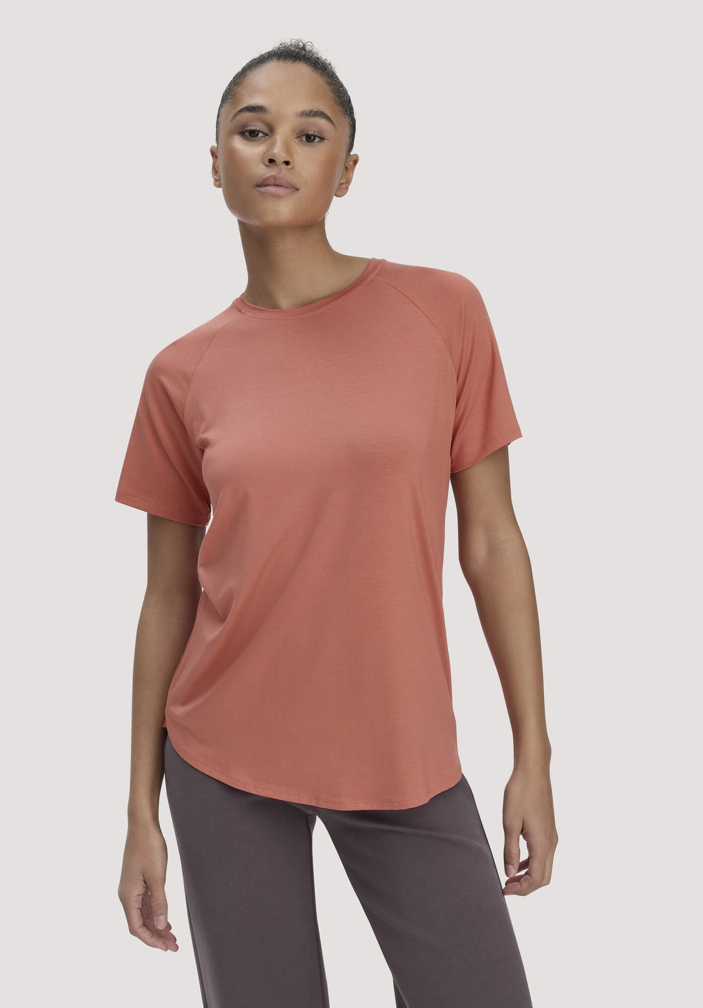 Hessnatur T-Shirt ACTIVE COMFORT aus TENCEL™ Lyocell (1-tlg)