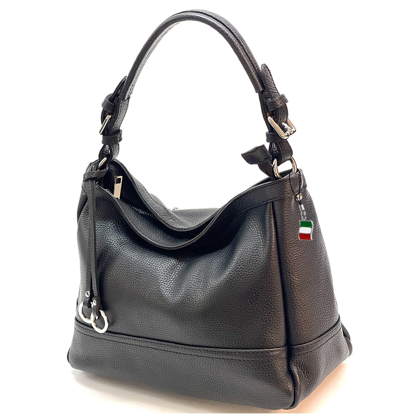 FLORENCE Schultertasche Florence Damen Schultertasche Leder günstig online kaufen