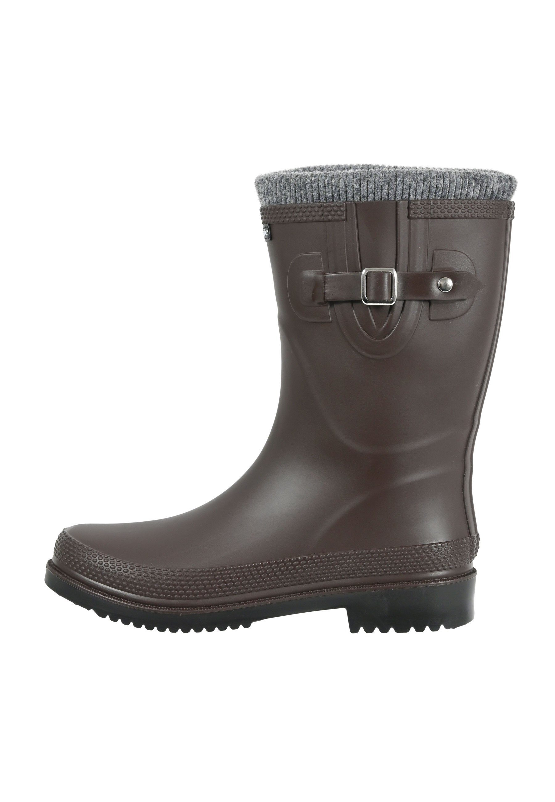 Regenliebe Pfütze-W Gummistiefel Halbschaft Regenstiefel mit Warmfutterstru günstig online kaufen