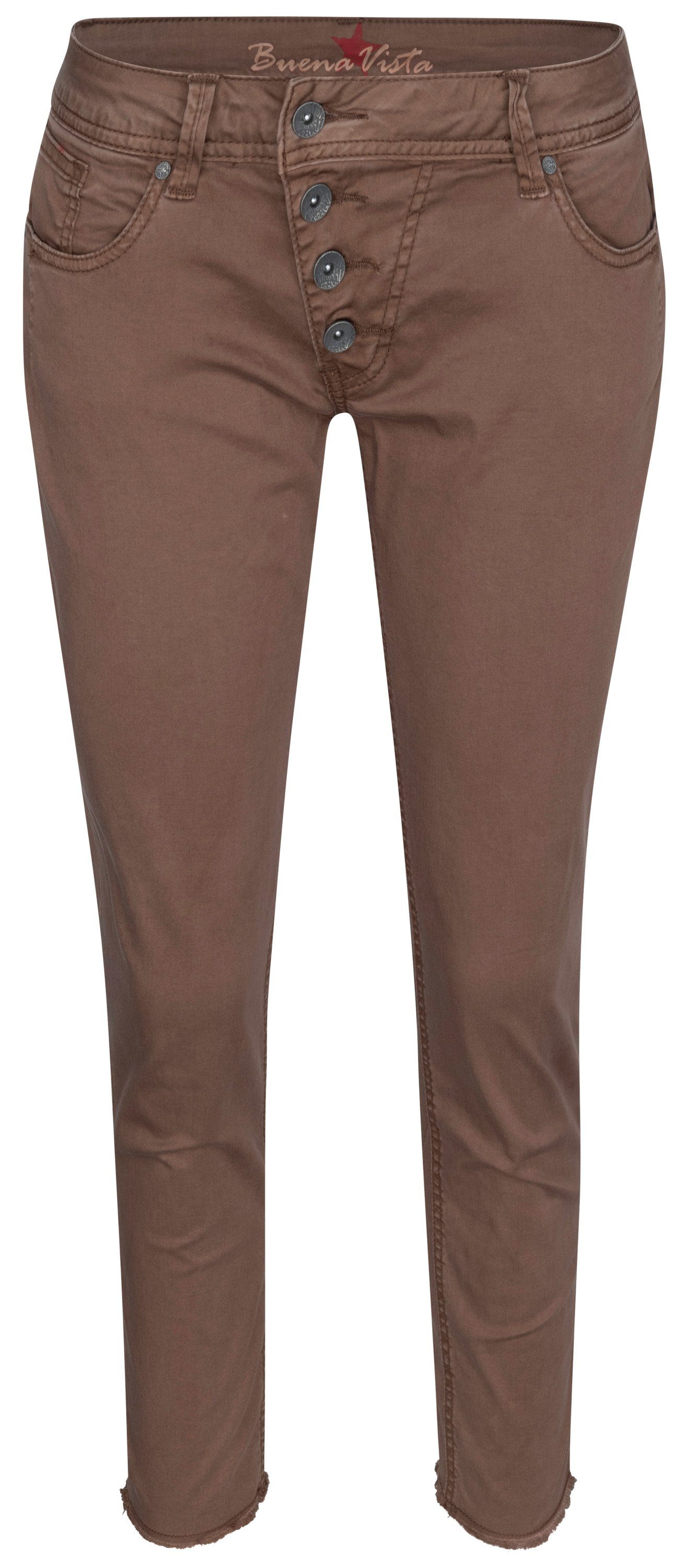 Buena Vista Stretch-Jeans BUENA VISTA MALIBU 7/8 choco 2305 B5122 4003 O.6970 - Stretch Twill