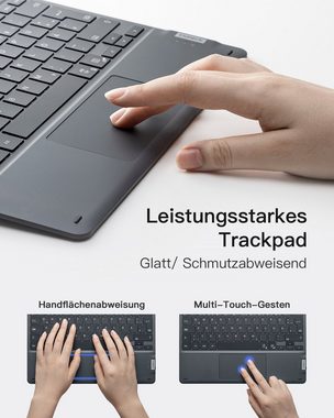 Inateck Tastatur für Surface Pro 9/8/X, QWERTZ, Touchpad Wireless-Tastatur