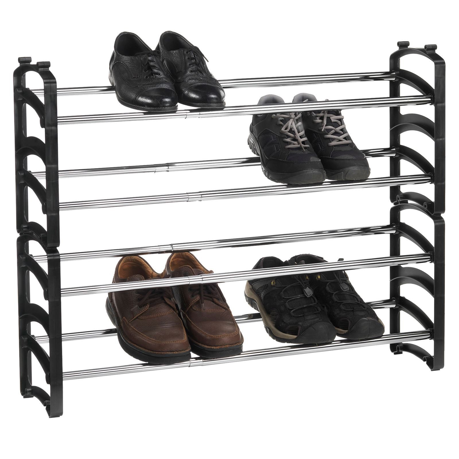 IDIMEX Schuhregal TOWER, Schuhregal schmal Schuhablage Metall Schuhorganizer