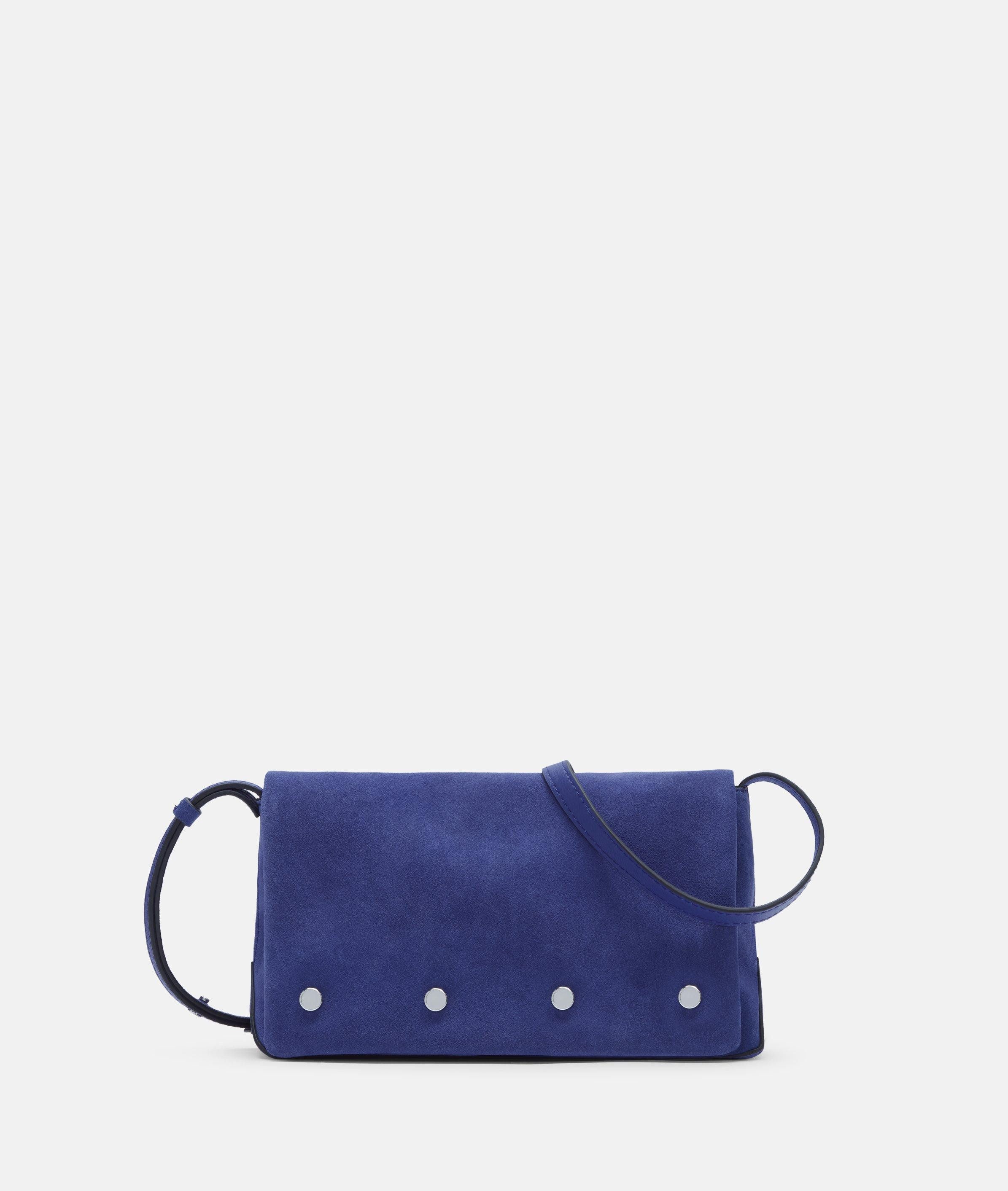 Liebeskind Berlin Umhängetasche Crossbody, Handliche Umhängetasche aus weichem Veloursleder