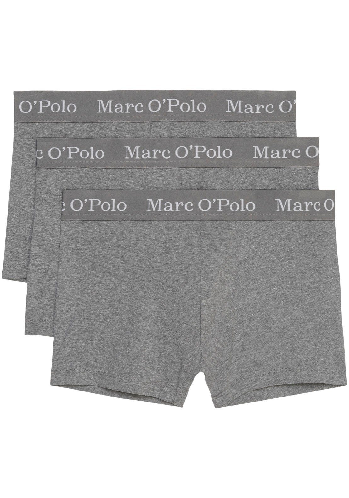 O'Polo (Packung, Elements grau Marc Logobund Elastischer Boxershorts 3-St)