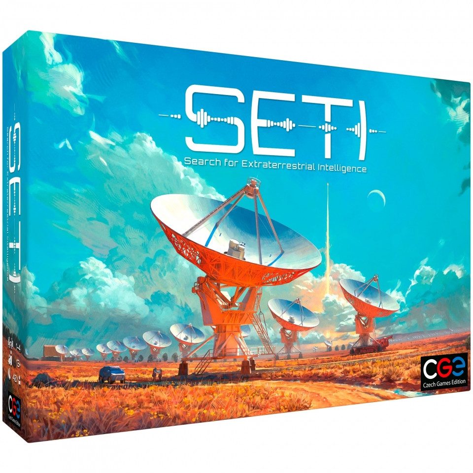 Czech Games Edition Spiel, SETI - Search for Extraterrestrial Intelligence - englisch