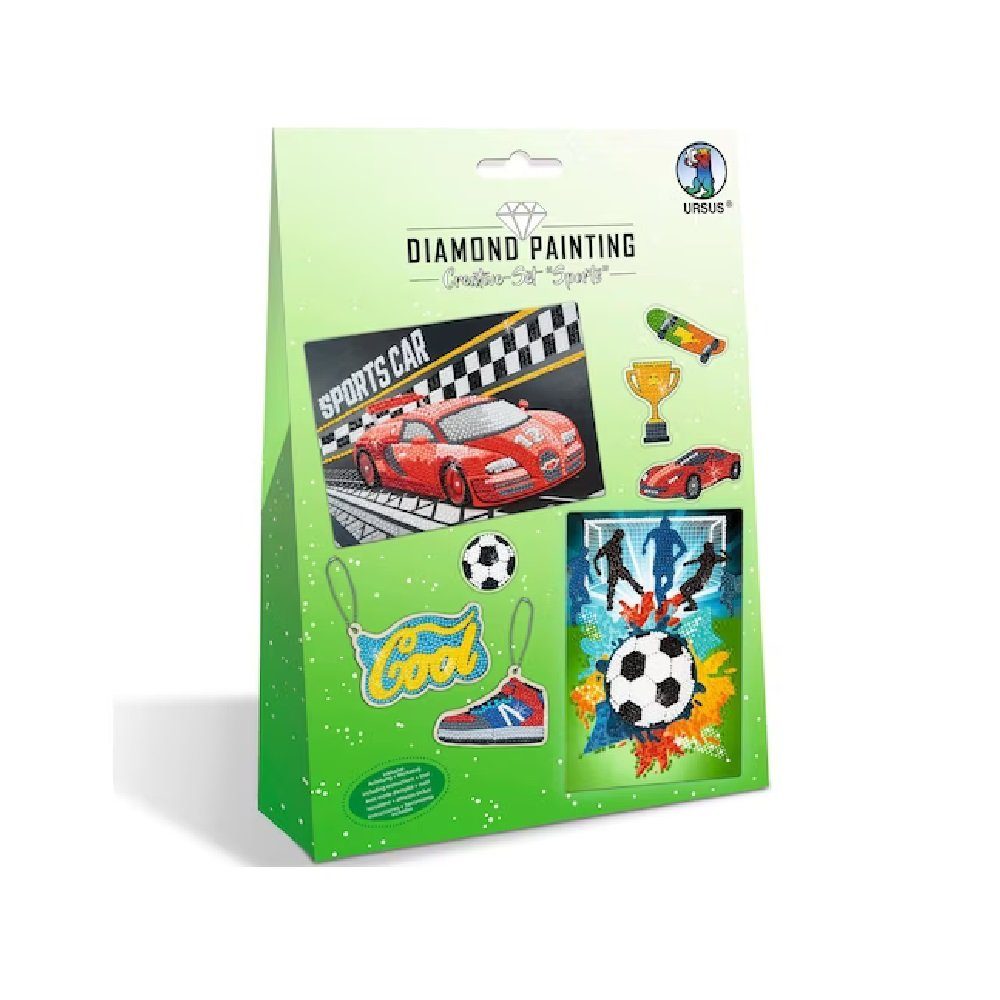 Kreativset Diamond Painting Set "Sports"