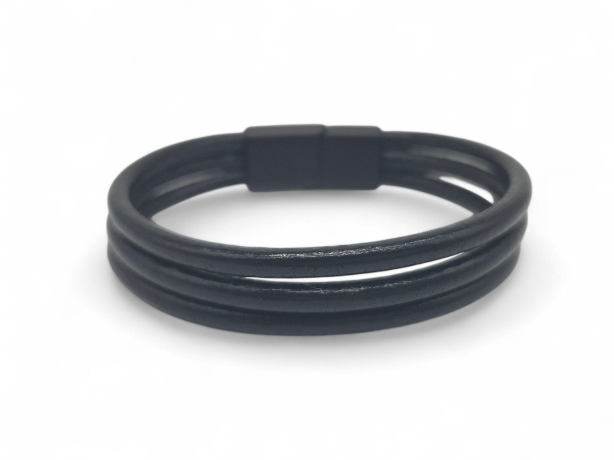 NAHLE Lederarmband Leder Armband (inkl. Schmuckbox), aus Leder, mit Magnetverschluss für ein sicheres verschließen