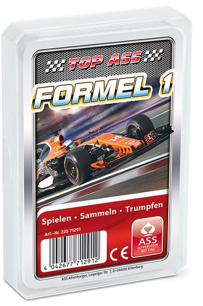 Cartamundi Spiel TOP ASS - Formel 1 Quartett