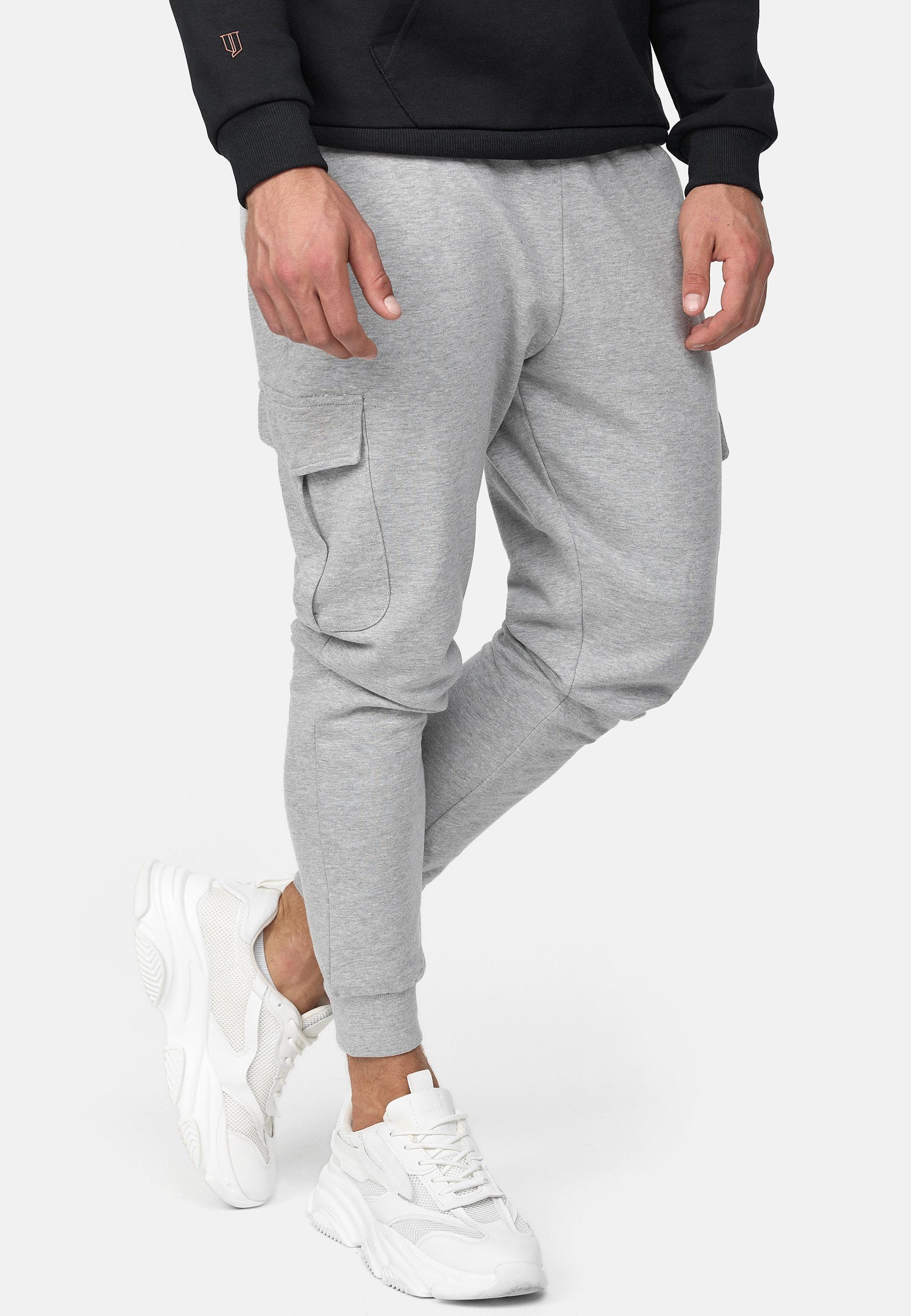 Jogger Bendner Indicode Pants Mix Grey
