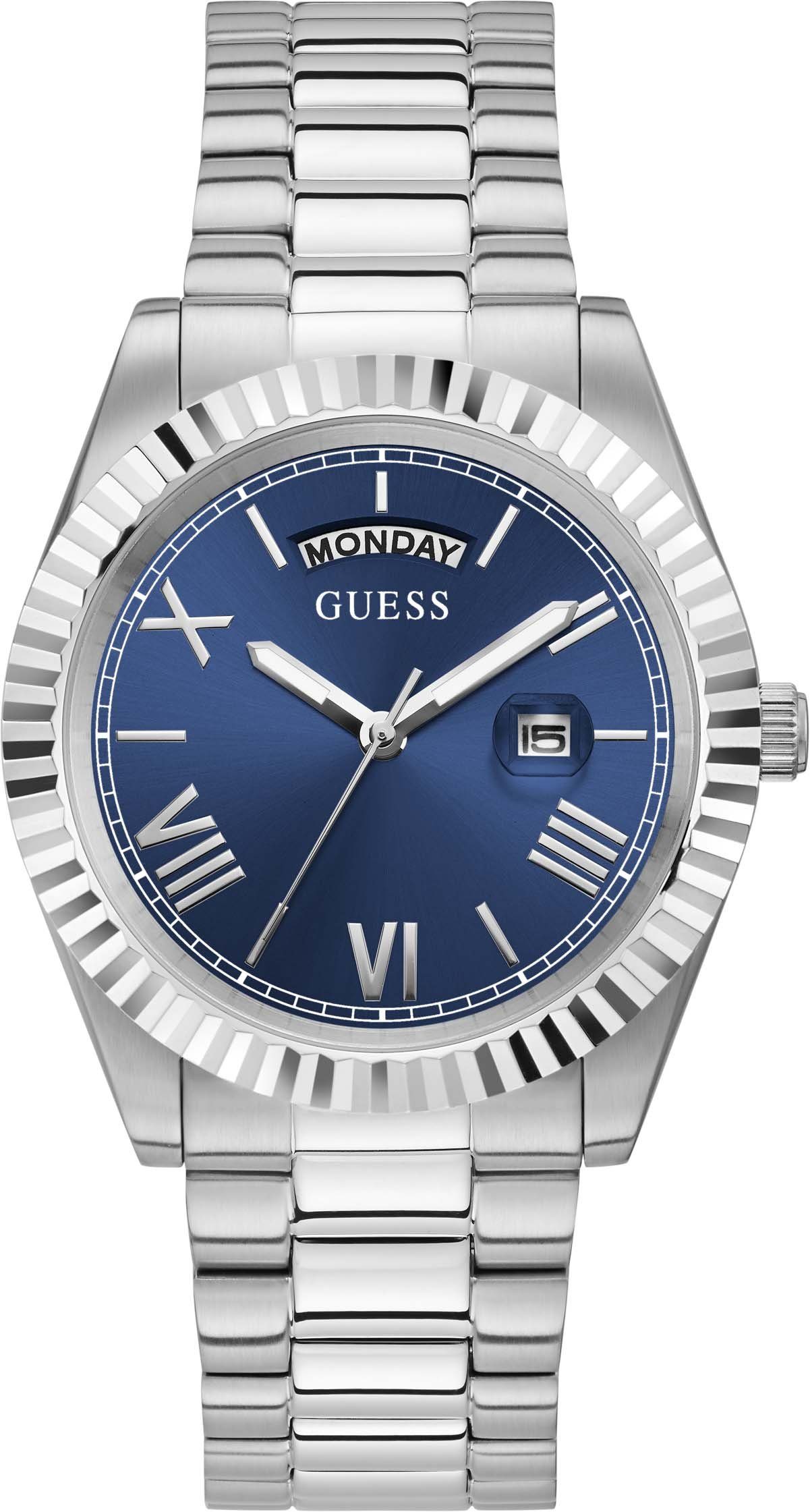 Guess Quarzuhr CONNOISSEUR GW0265G7, Armbanduhr, Herrenuhr, Datum, Wochenta günstig online kaufen