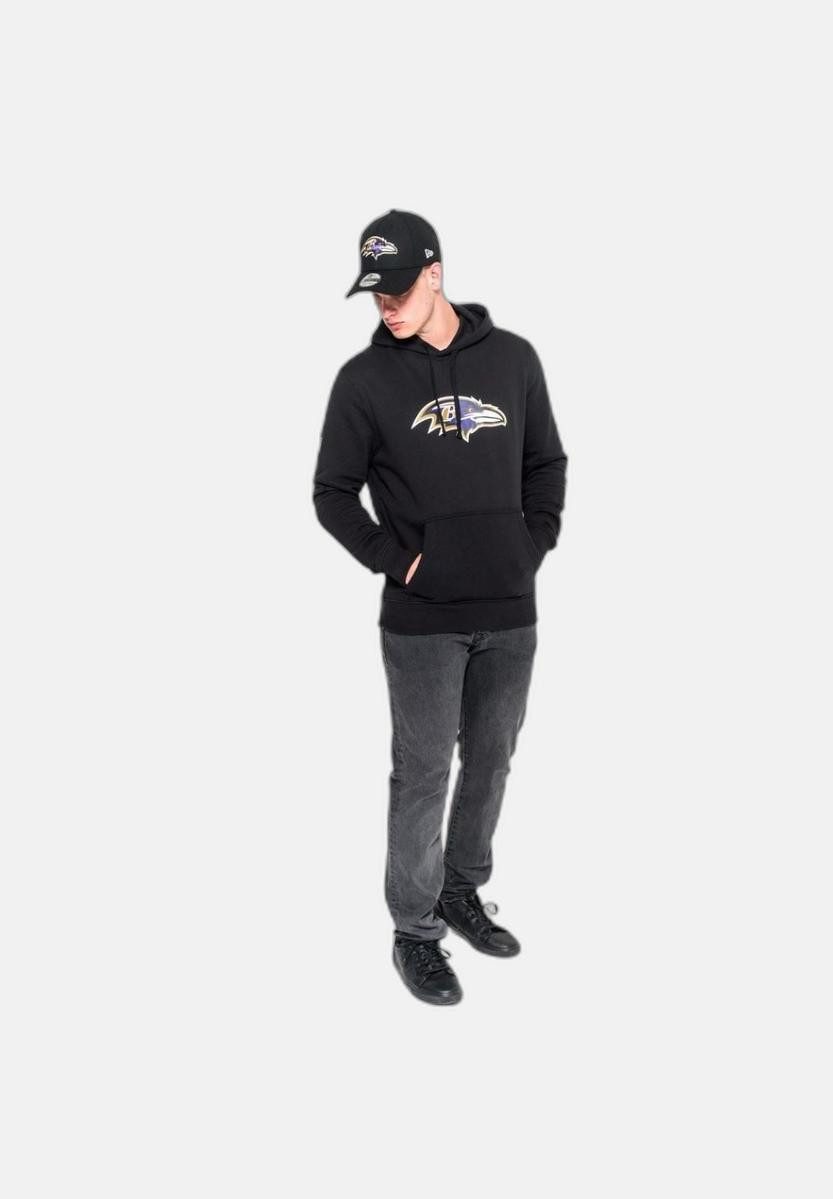 New Era Hoodie Baltimore Ravens NFL Team Logo Hoody Schwarz Kapuzenpullover New Era (1-tlg)