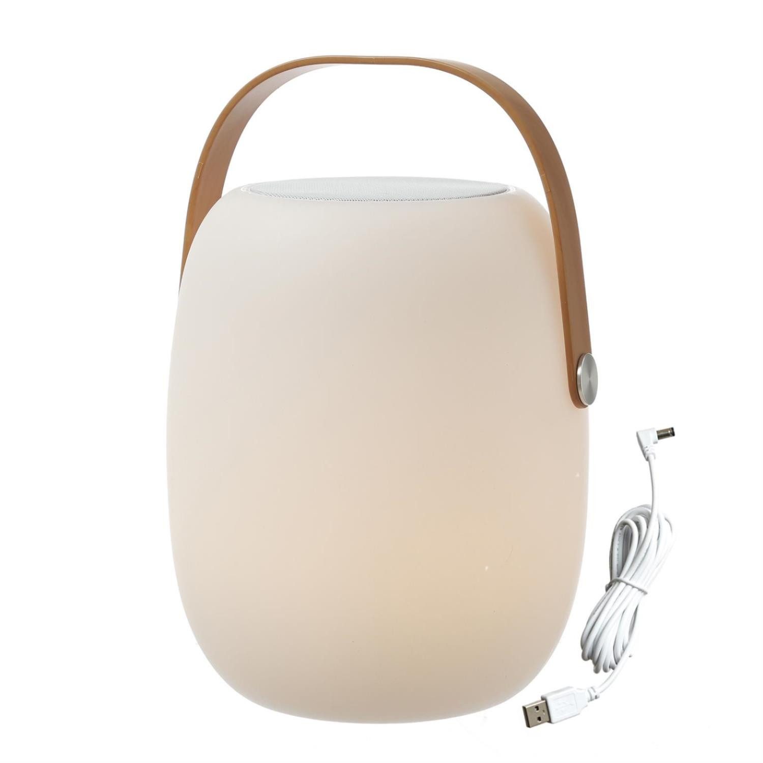 MARELIDA Tischleuchte LED Lautsprecher Terrassenleuchte Bluetooth günstig online kaufen