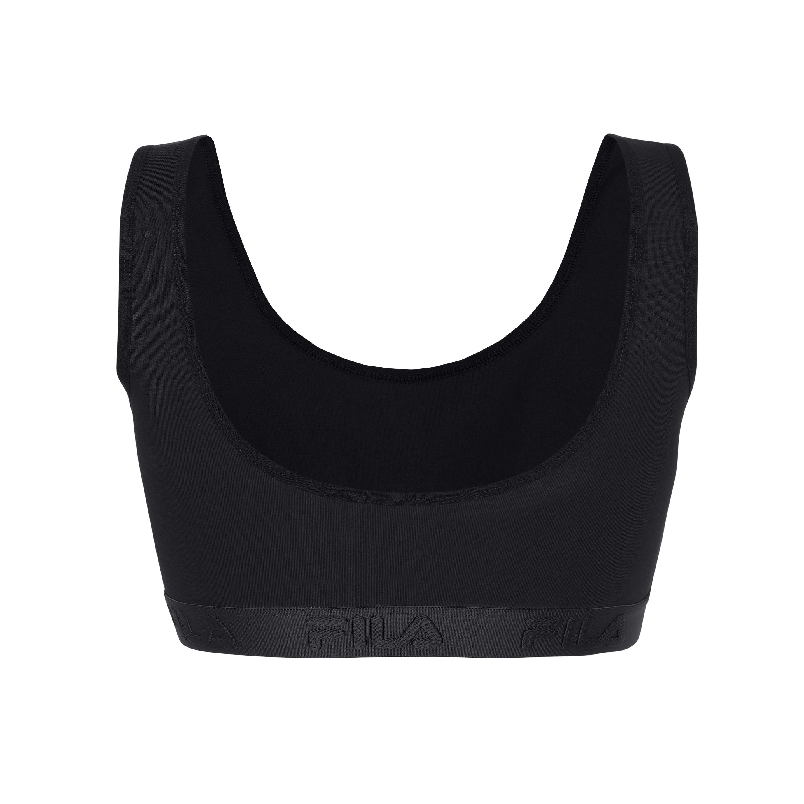 Fila Bügelloser BH (2er Pack) elastisches Unterbrustband, Baumwollmix – Bild 5 von 5