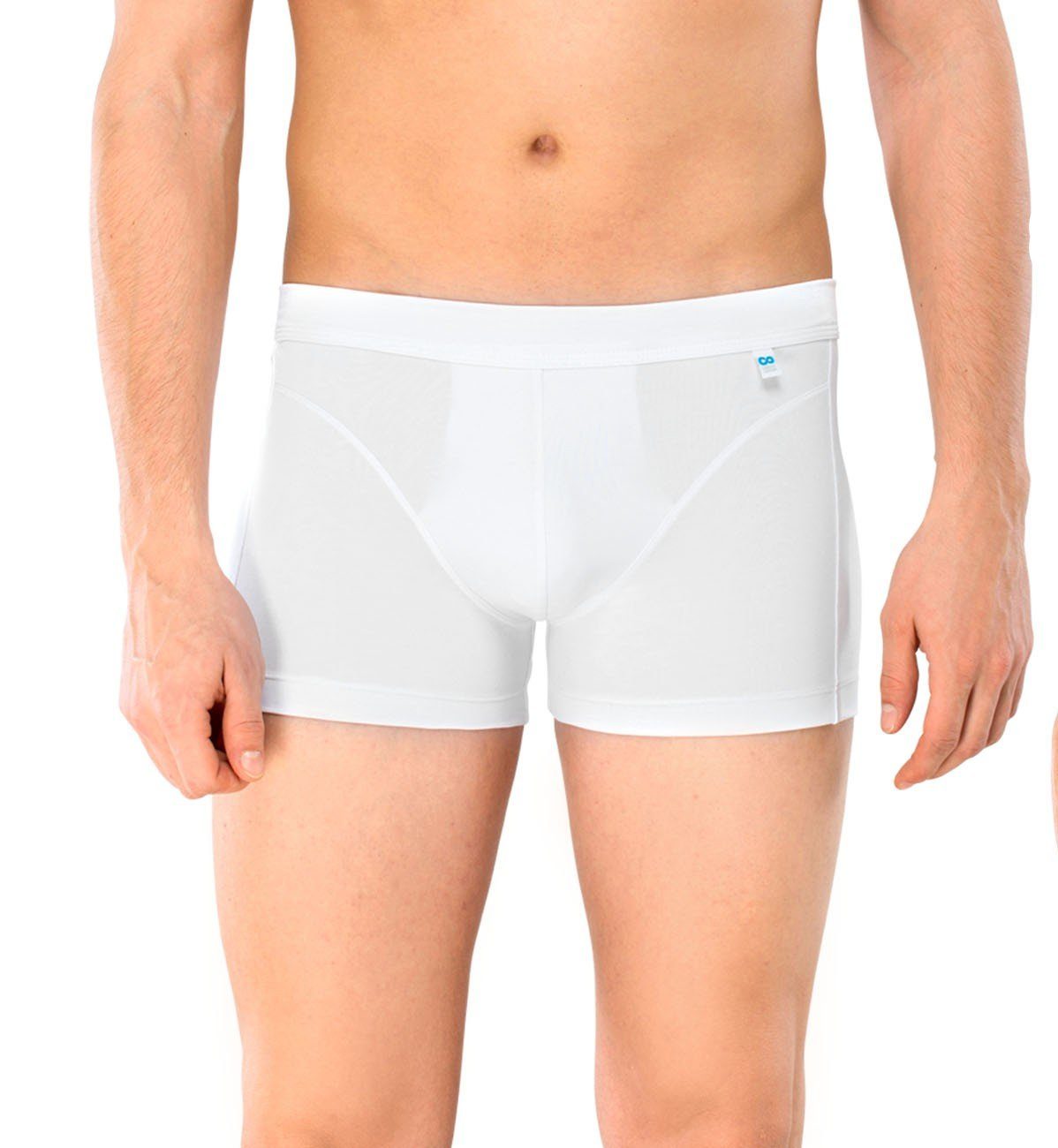 (Set, 1-St., Cotton Unterhosen Set) Shorts Boxershorts Gr. Cotton Schiesser Life Herren Long (3XL) Long 9 Pants, Life