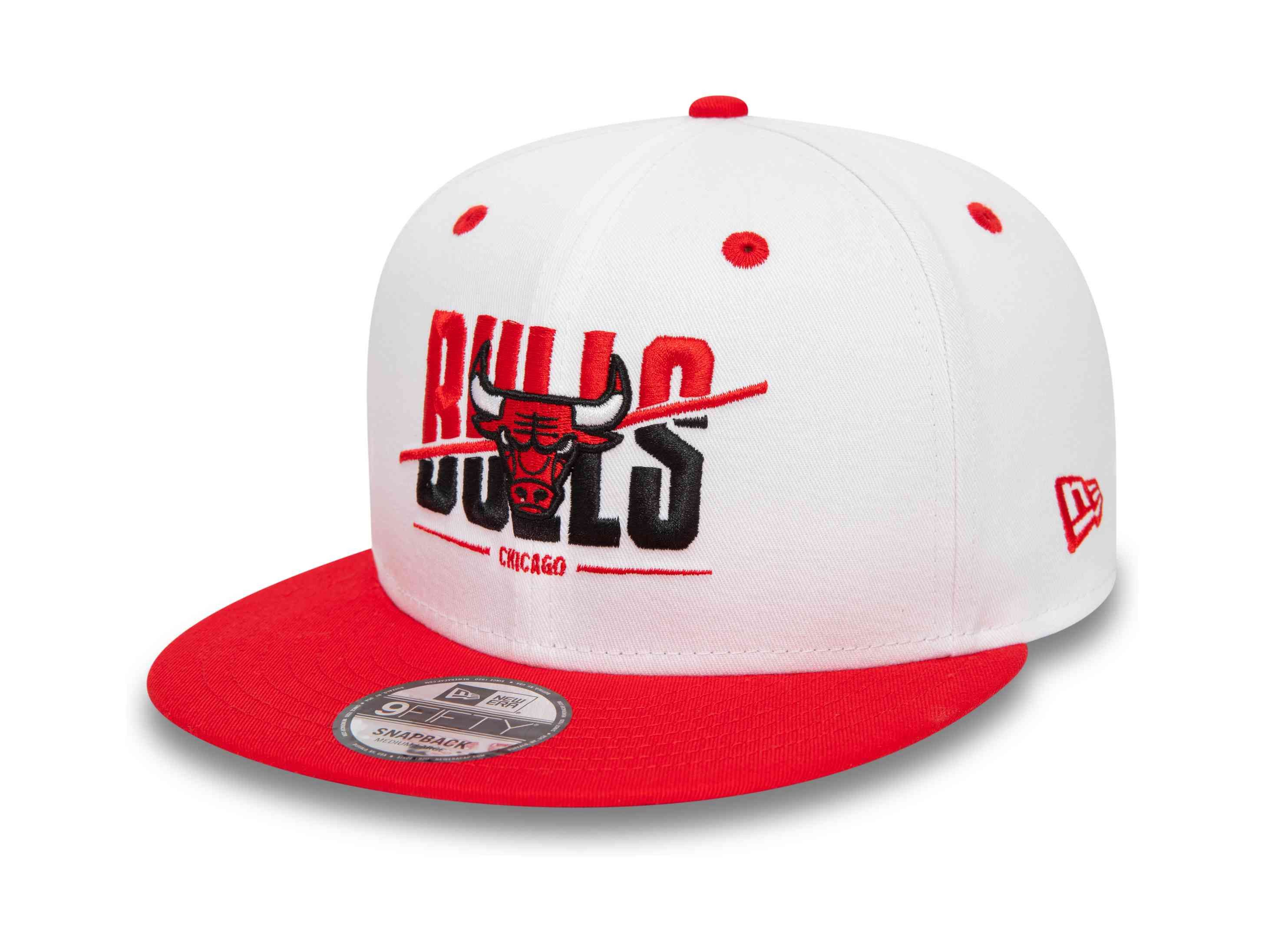 Snapback Cap NBA Chicago Bulls White Crown 9Fifty