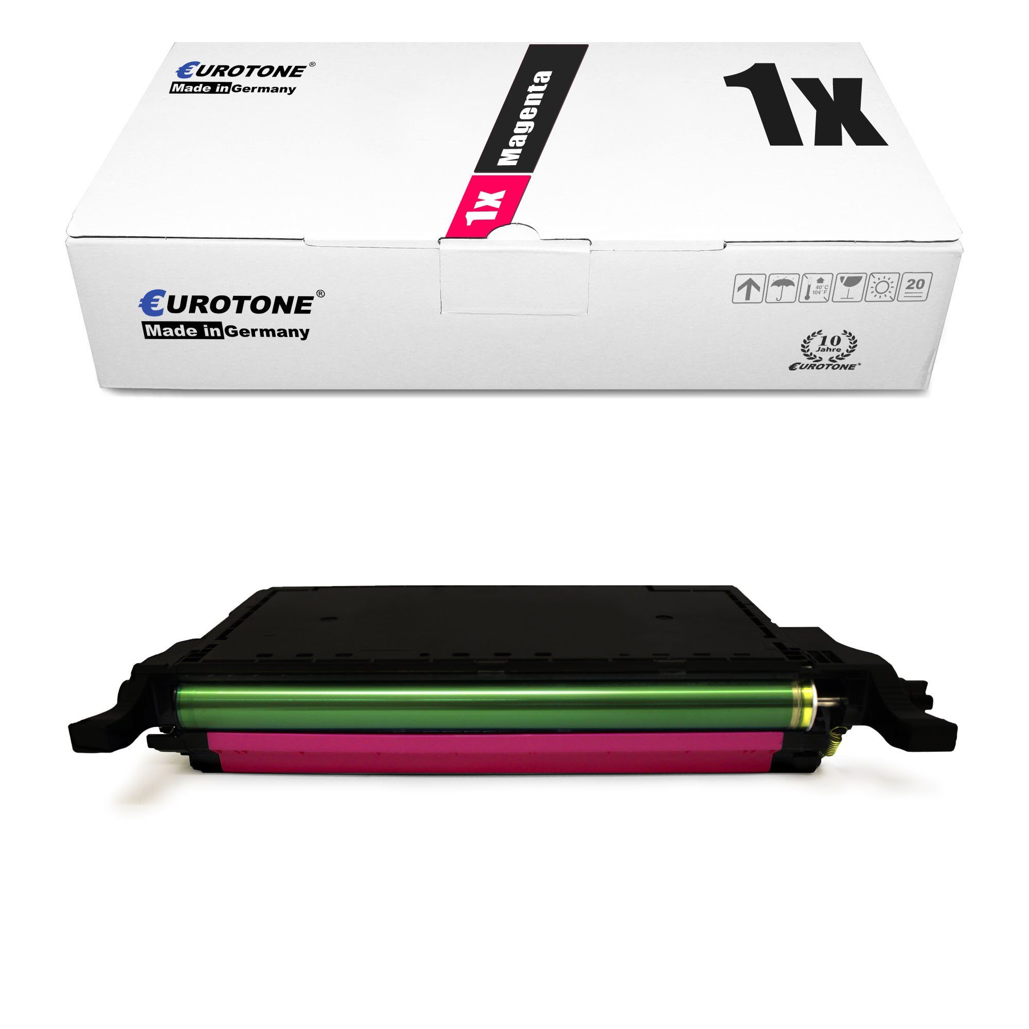 Eurotone Tonerkartusche Toner ersetzt Samsung CLT-M5082L Magenta