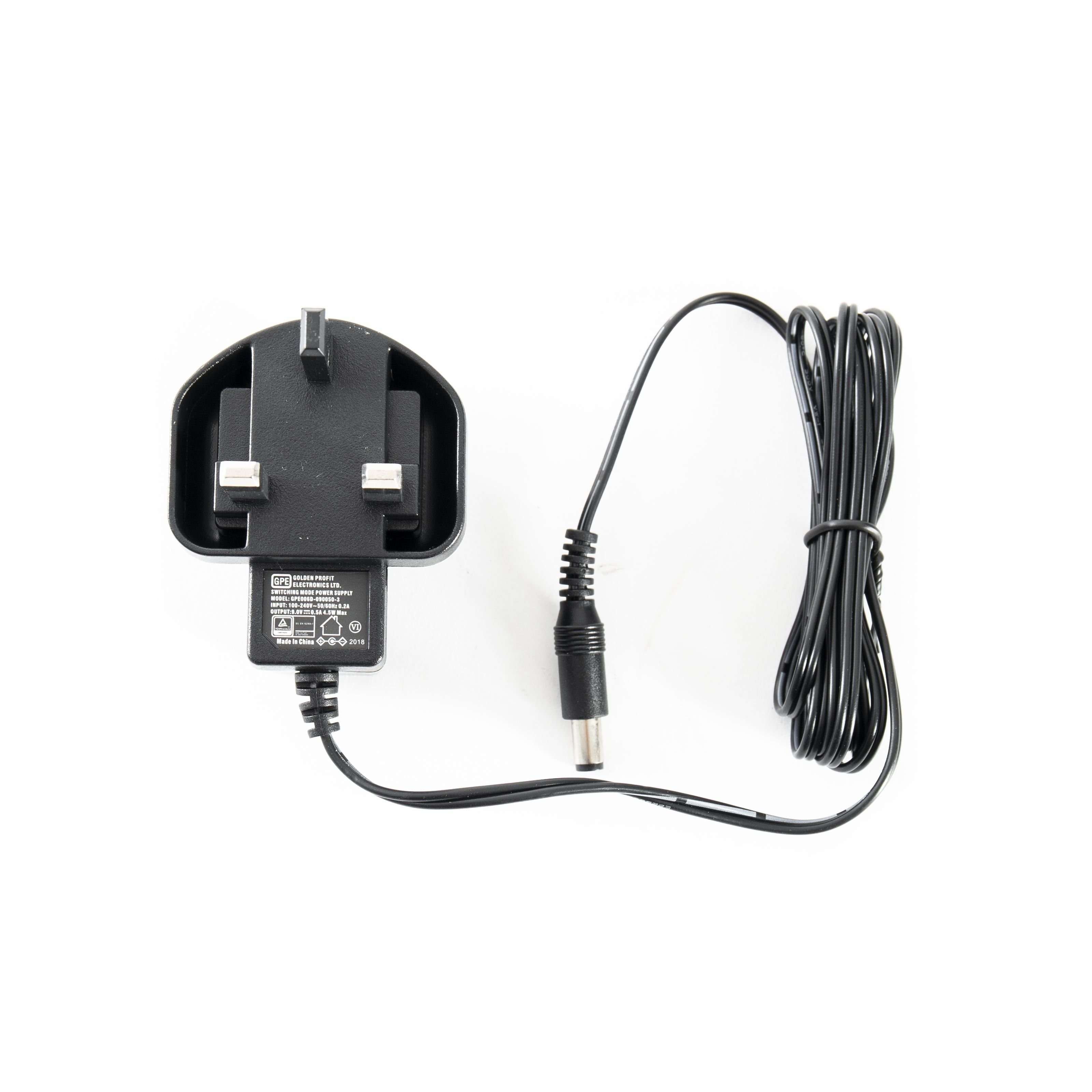 MUSIC STORE Netzteil (Power Supply, 9VDC 500mA Adapter, Effektpedal Power Supply)
