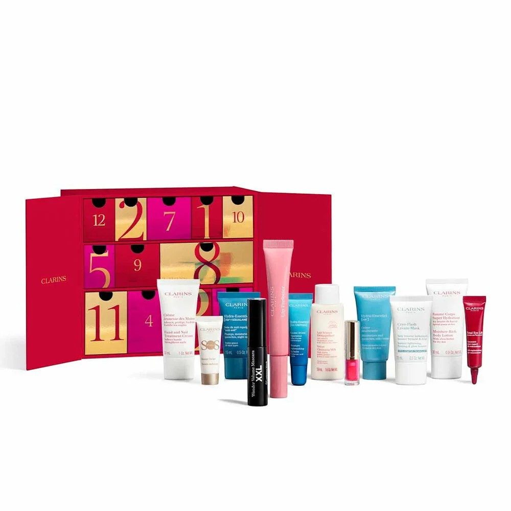Clarins Adventskalender 12-Tage-Adventskalender – Pflege & Makeup (12-tlg)