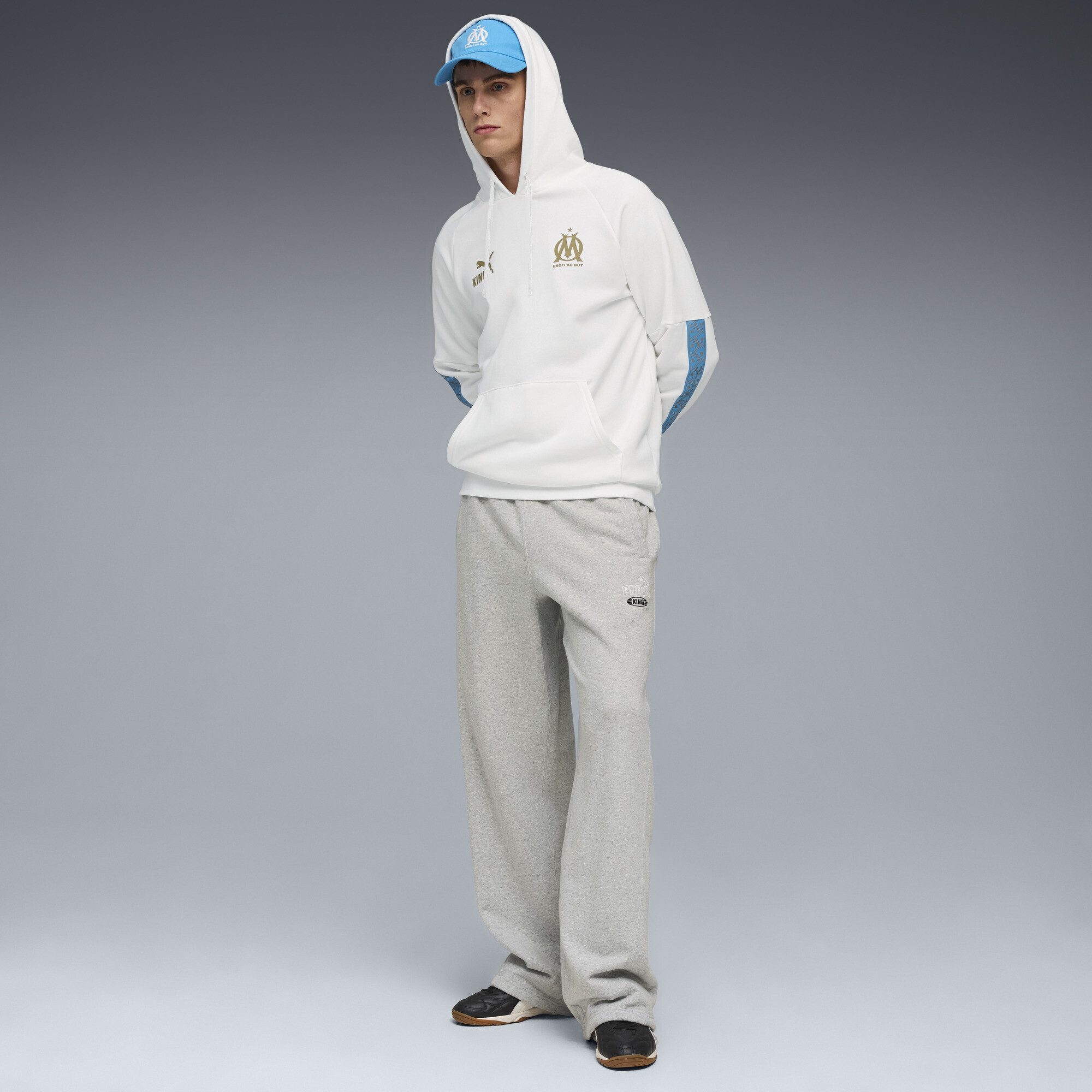 PUMA Hoodie Olympique de Marseille KING Hoodie Herren