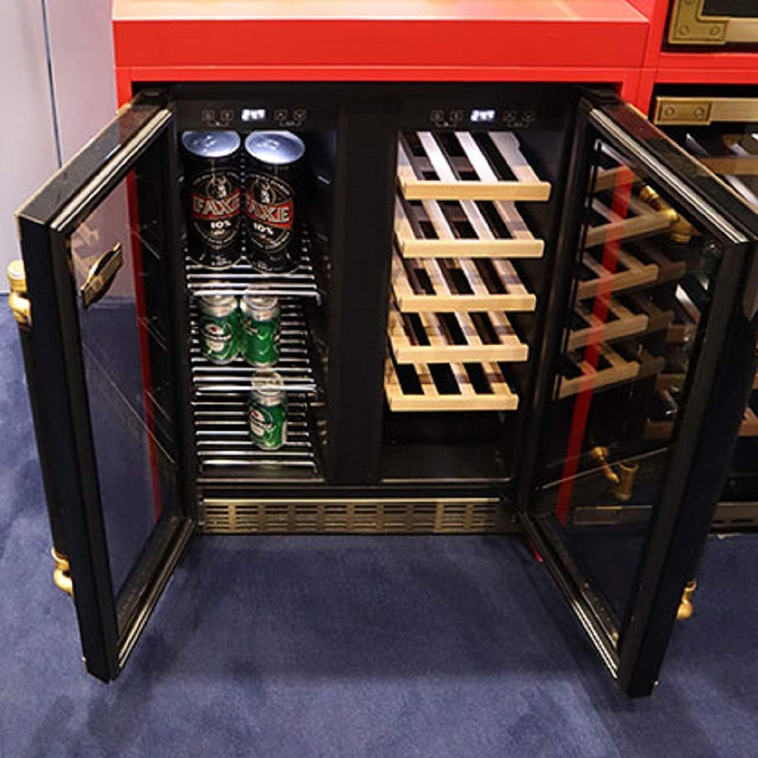 Kaiser Küchengeräte Weinkühlschrank K 64800 AD, 63 Bierdosen, LED Display, Freistehend – Bild 2 von 4