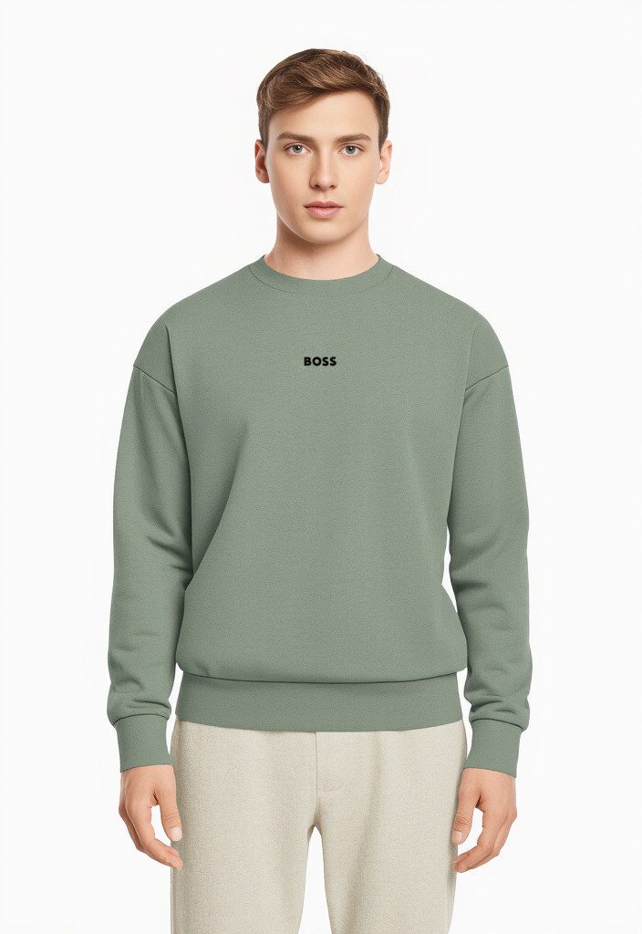 BOSS GREEN Sweatshirt Stenson oversize fit, Rundhalsausschnitt günstig online kaufen