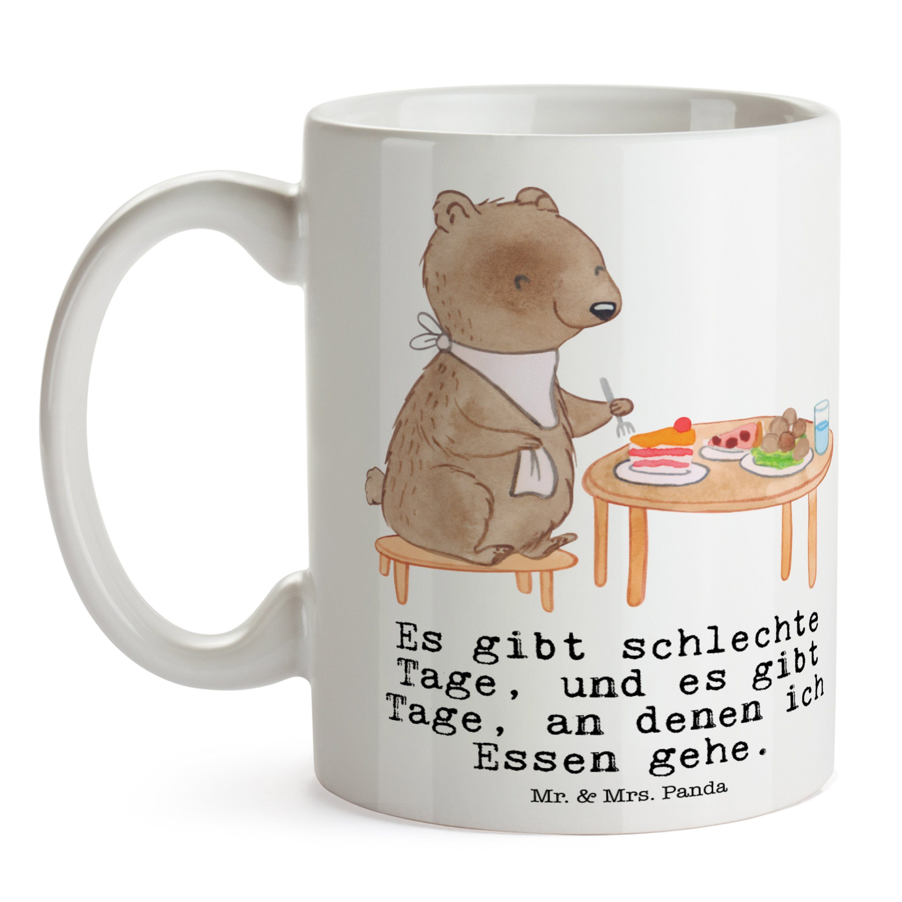 - Geschenk, Mr. Sport, Bär - Tage Panda Mrs. Weiß Essen Keramik Kaffeebecher, & Gewinn, gehen Tasse