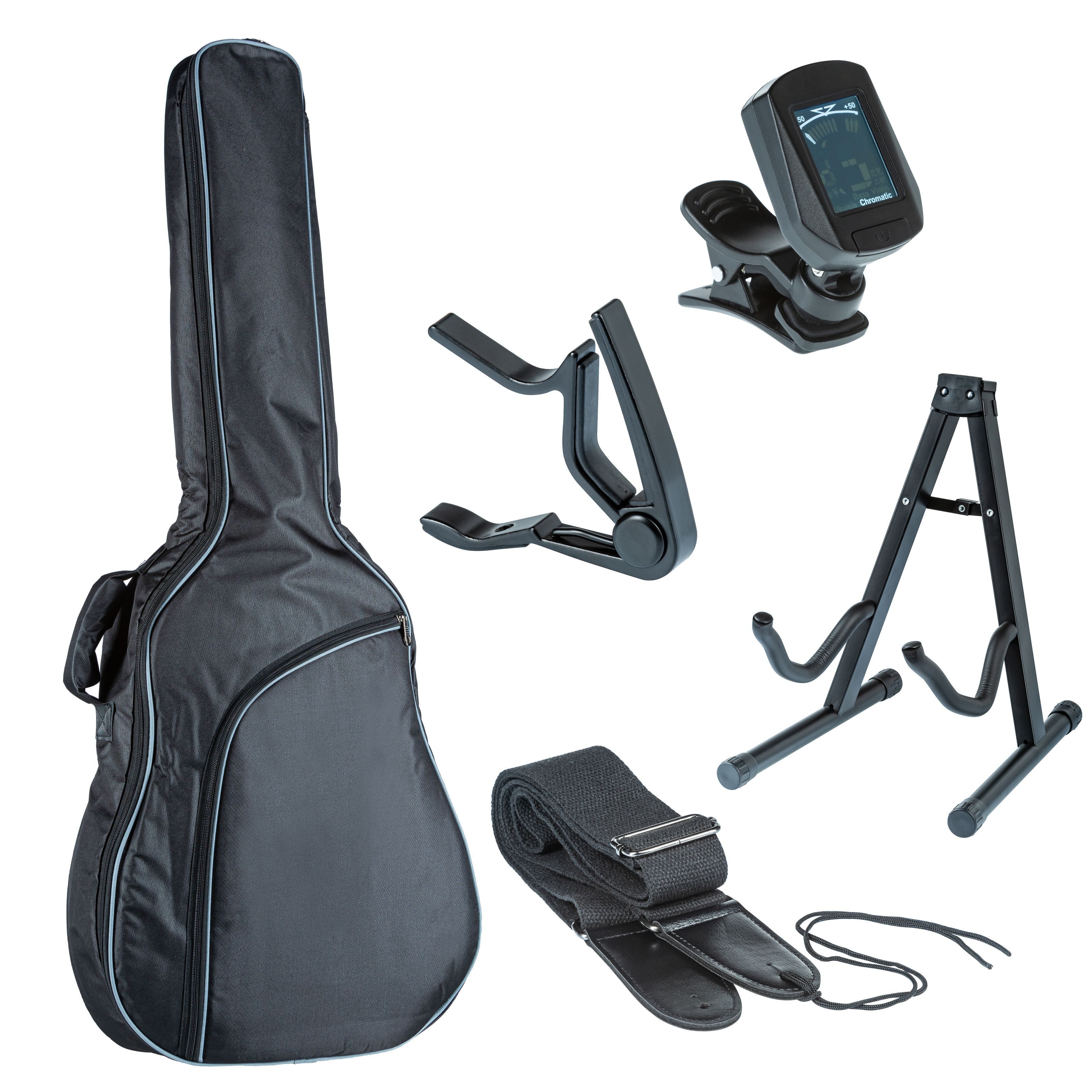 MUSIC STORE Plektrum, Western Guitar Deluxe Accessory Pack - Zubehör für Gitarren