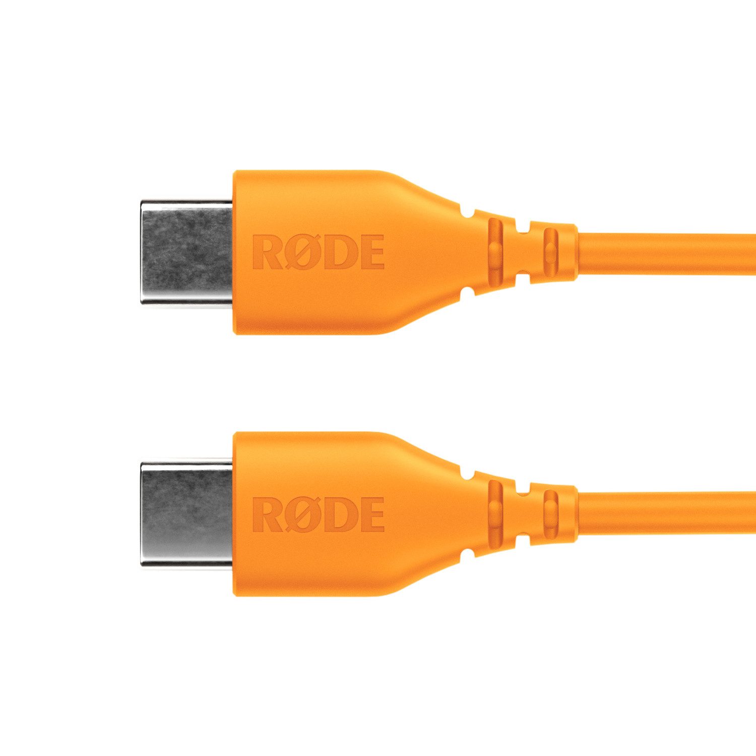 RØDE Rode USB-Kabel SC22-O USB-C auf USB-C Kabel 30cm Orange USB-Kabel, USB-C, auf USB-C (30 cm), Hochwertig und gut abgeschirmt