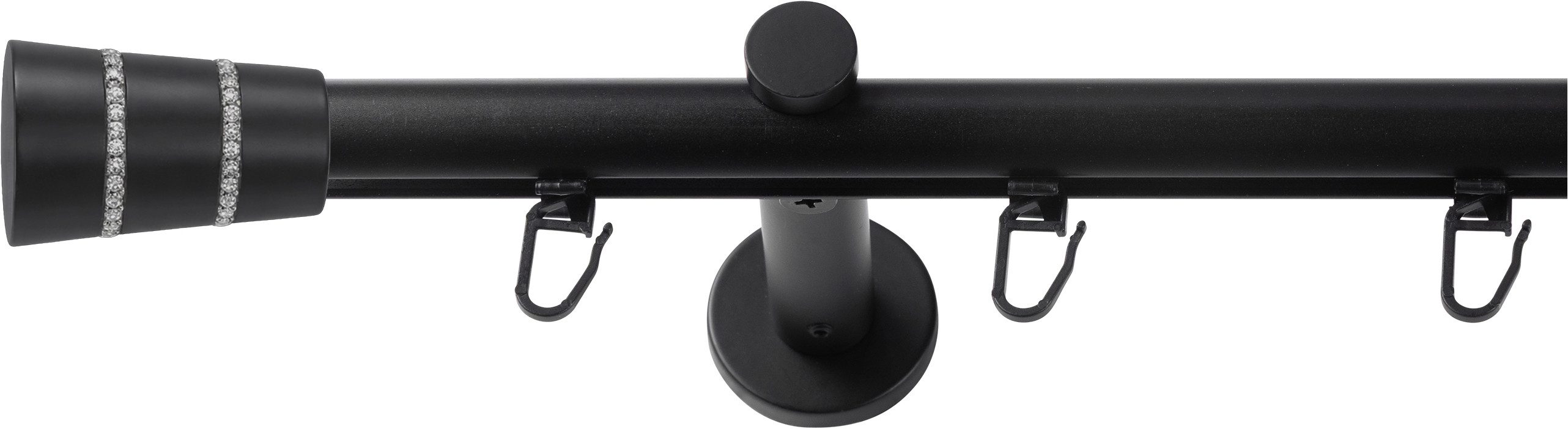 SN DECO GROUP Gardinenstange, Ø 19 mm, 1-läufig, Fixmaß, kürzbar