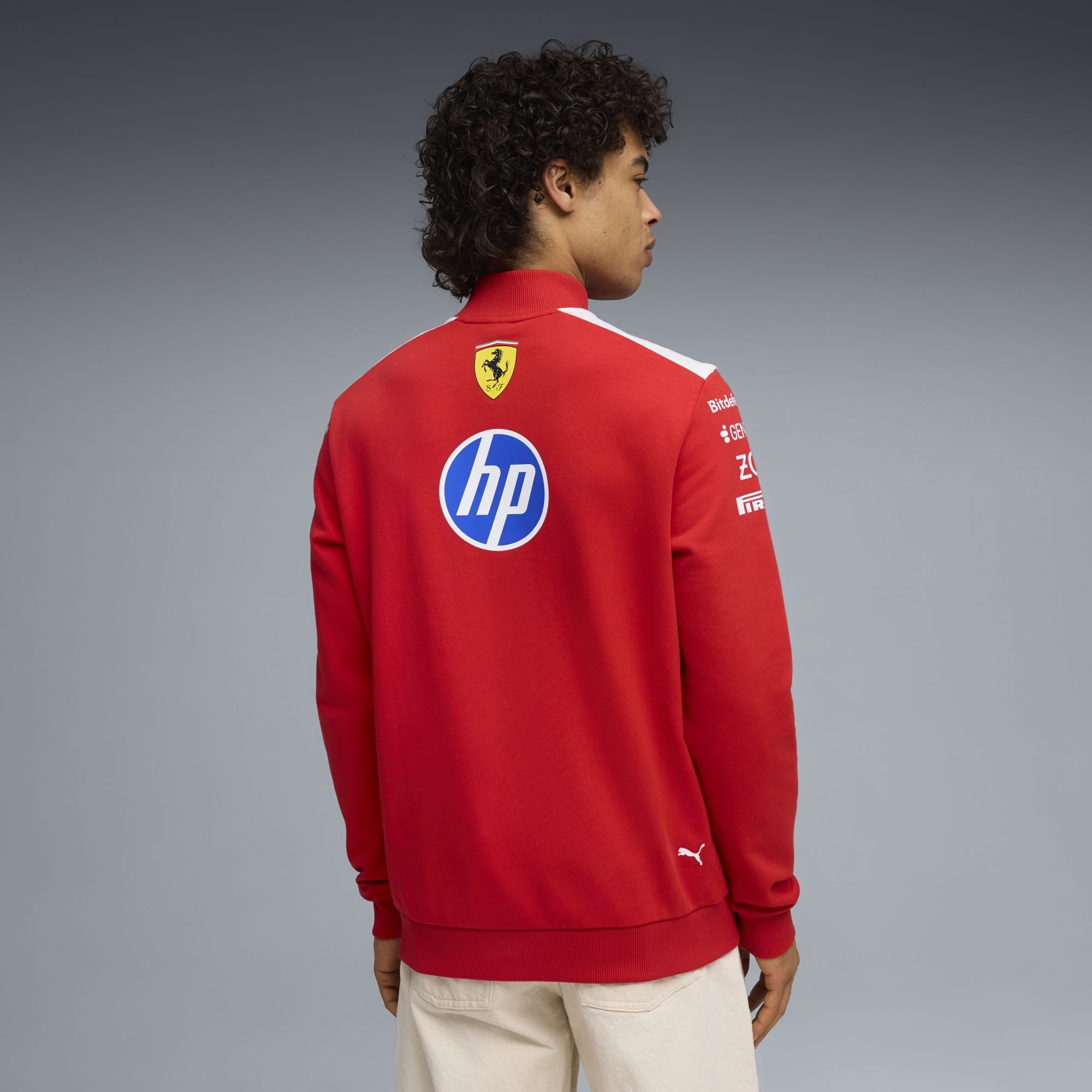 Scuderia Ferrari Stehkragenpullover Scuderia Ferrari Team Half Zip Puma 2026