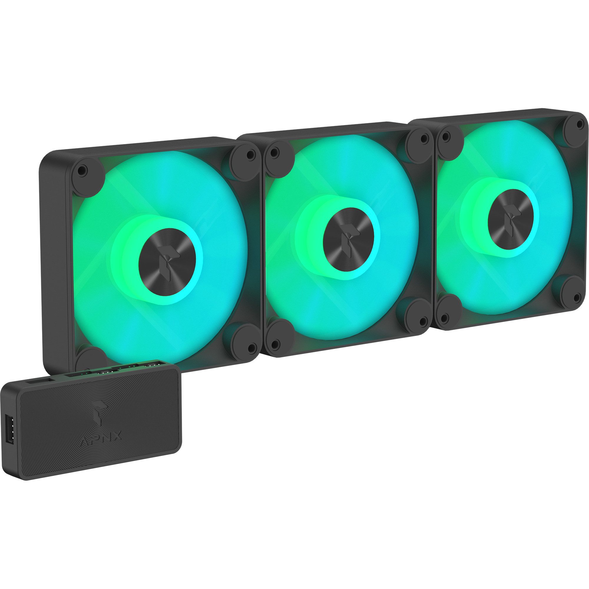 APNX PC-Gehäuse APNX FP1-120-3 Pack, Gehäuselüfter, (3er Pack)