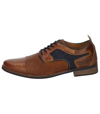 Bullboxer Businessschuhe Leder/Textil Schnürschuh