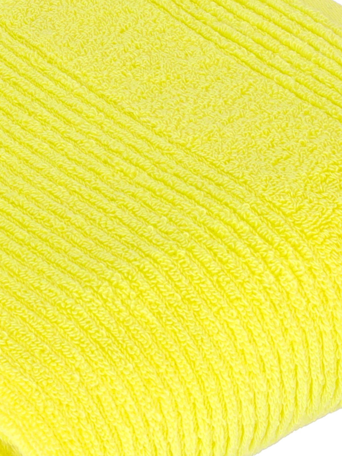 Handtücher yellow Pack Frottier Vossen (Spar-Set, x 6-St), electric 100 50 Vegan Handtuch cm 6er Tomorrow,