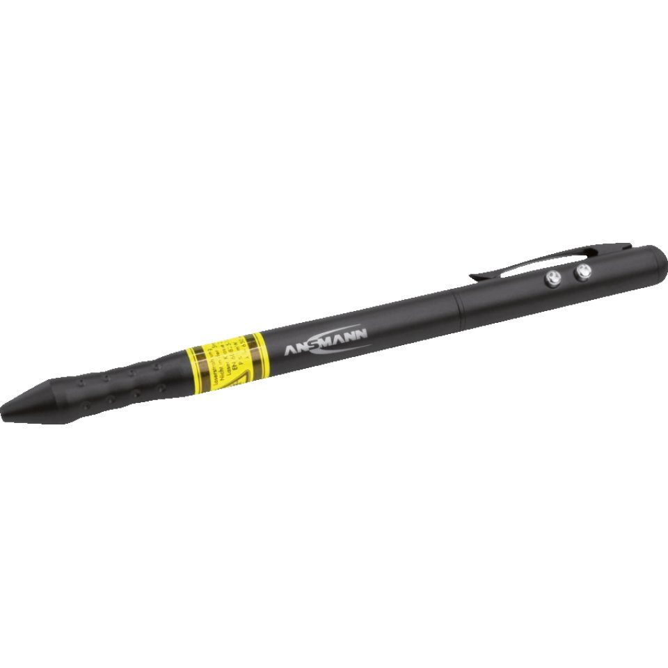 schwarz, Montagezubehör Werbeanlagen 4-in-1, 150x10mm, inkl. Batterien König 60825-1/2, Laserpointer ANSMANN EN