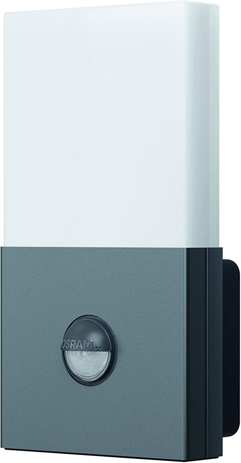 Osram Außen-Wandleuchte Osram LED Wandlampe, Noxlite, grau, Tageslichtsensor, Bewegungssensor, Osram LED Wandlampe, Noxlite, grau, Tageslichtsensor, Bewegungssensor