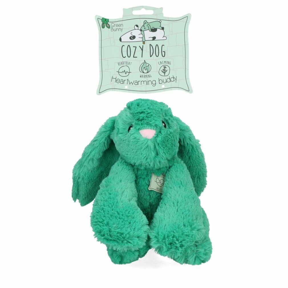 Cozy Dog Tierkuscheltier Bunny Green