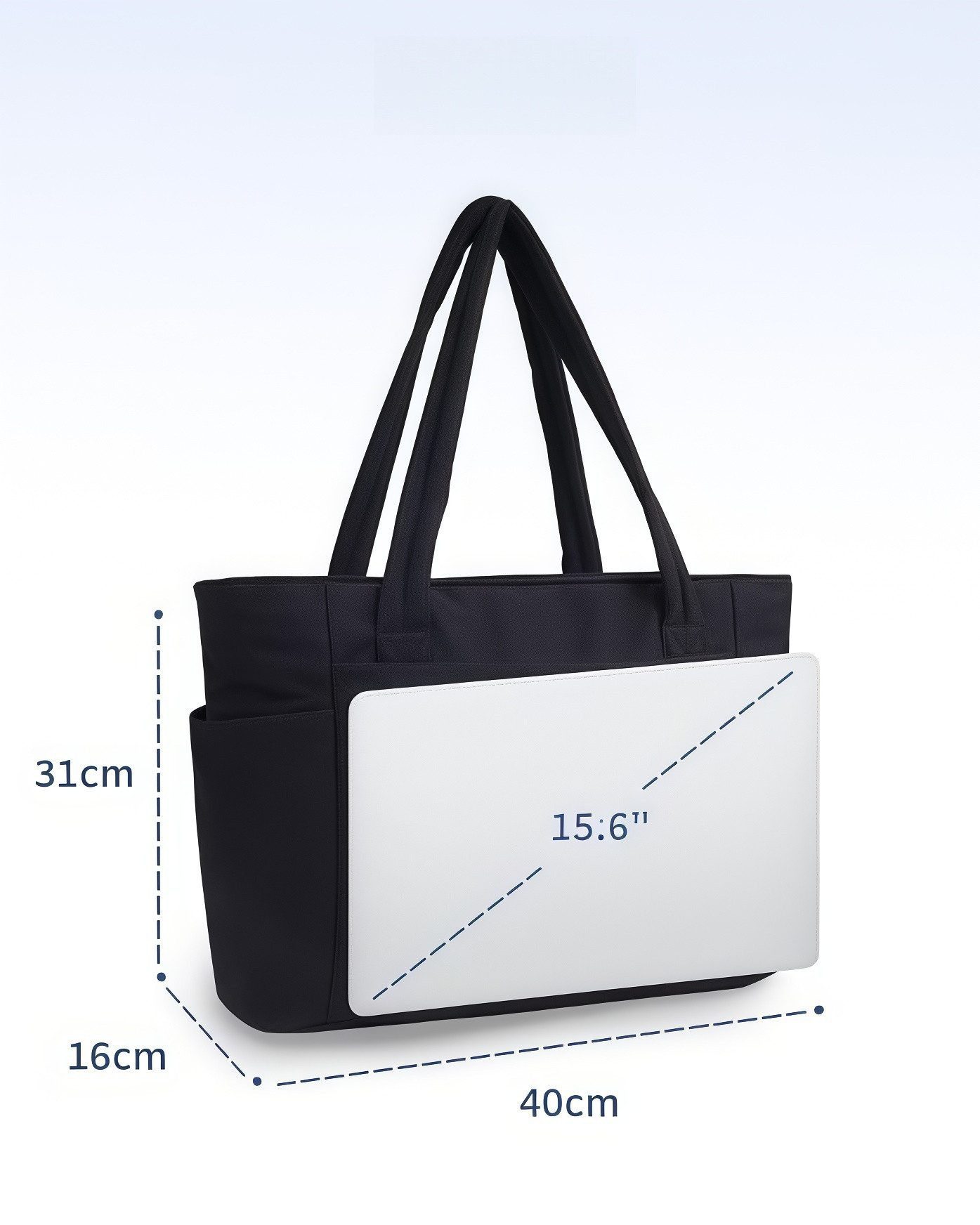 FOUORTUNATE-BEE Handtasche Damen-Handtasche 20 L, große gesteppte Einkaufst günstig online kaufen