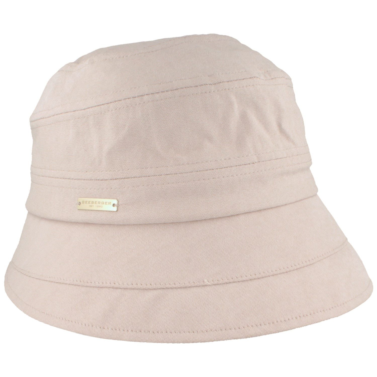 Seeberger Fischerhut Modischer Sommer Bucket Stoffhut 100% Baumwolle