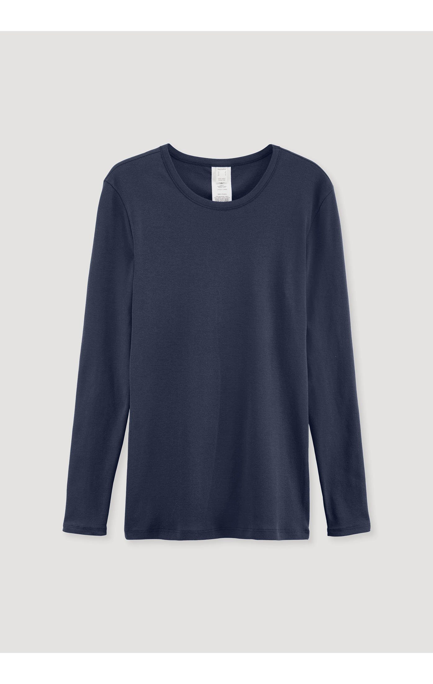 Hessnatur Unterhemd aus reiner 2er-Pack Bio-Baumwolle, dunkelblau