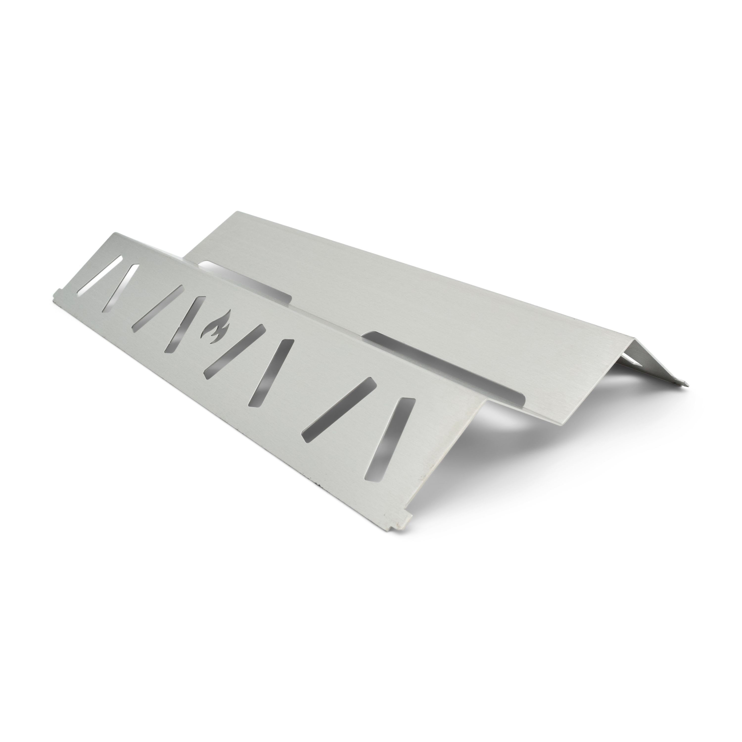 Grillrost.com BBQ Grillrost BBQ Hitzereflektor Weber Spirit 200 und 300 - Regler seitlich, Made in Germany