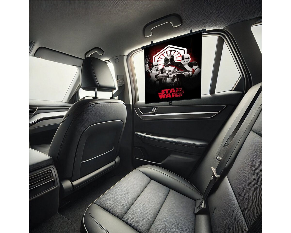 Thumbnail - Star Wars Autosonnenschutz Star Wars Stormtrooper Rückziehbarer Auto-Sonnenschutz